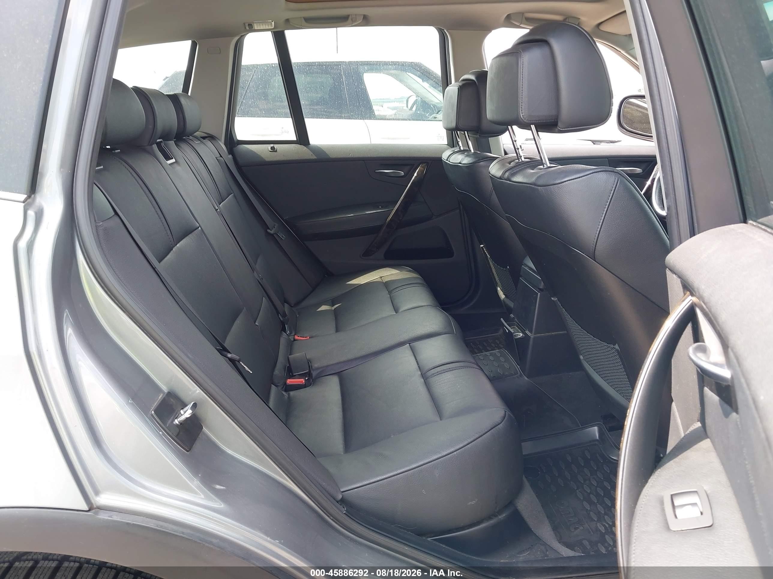 2010 Bmw X3 Xdrive30i Silver vin: WBXPC9C42AWJ34700