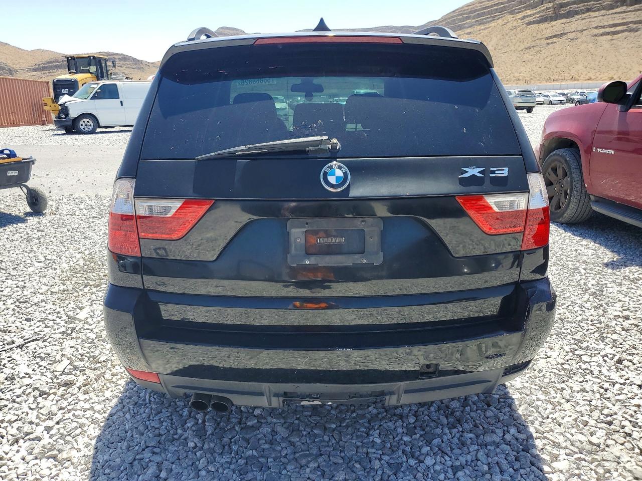 2010 Bmw X3 Xdrive30i Black vin: WBXPC9C43AWJ36102