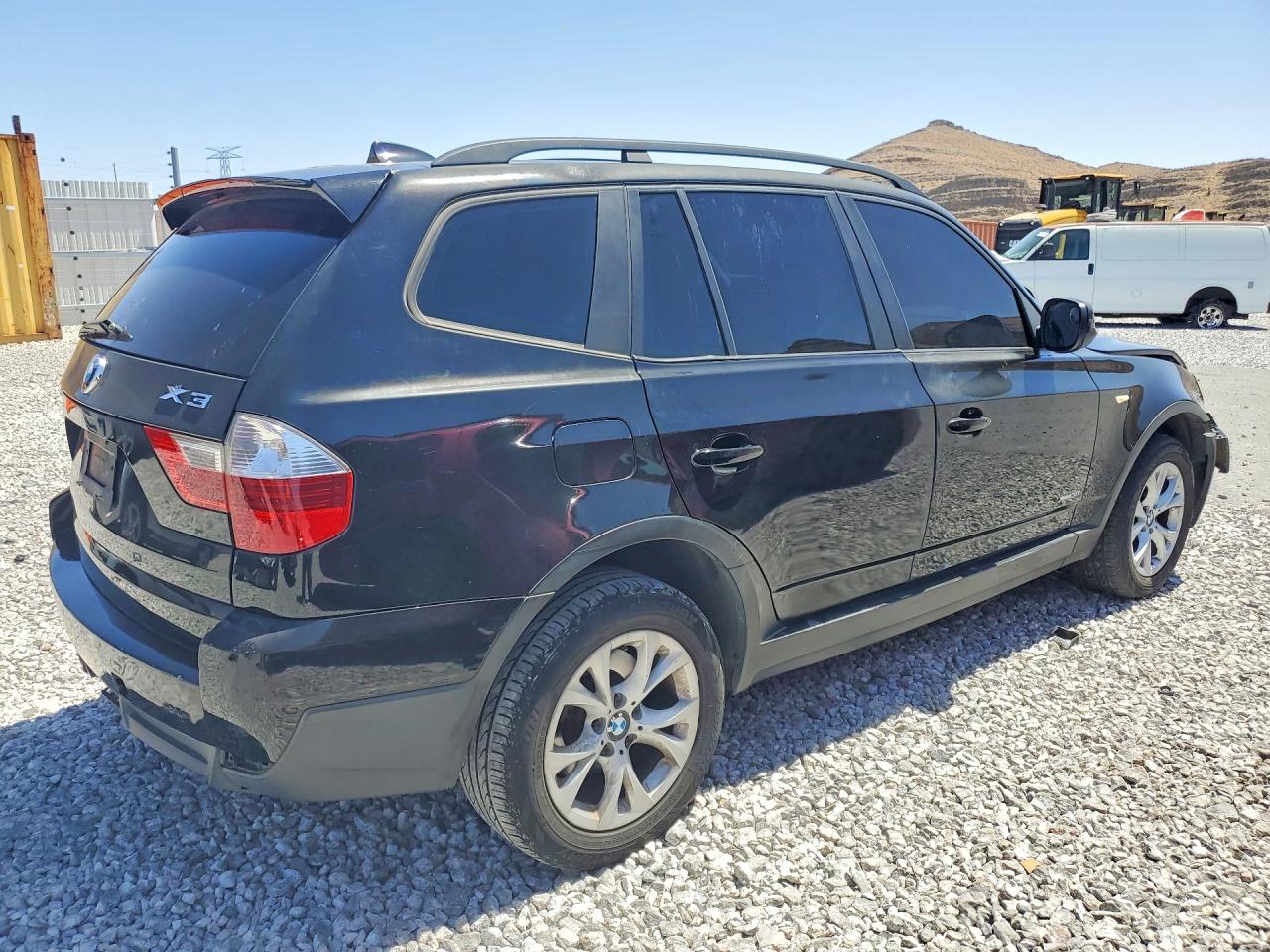 2010 Bmw X3 Xdrive30i Black vin: WBXPC9C43AWJ36102
