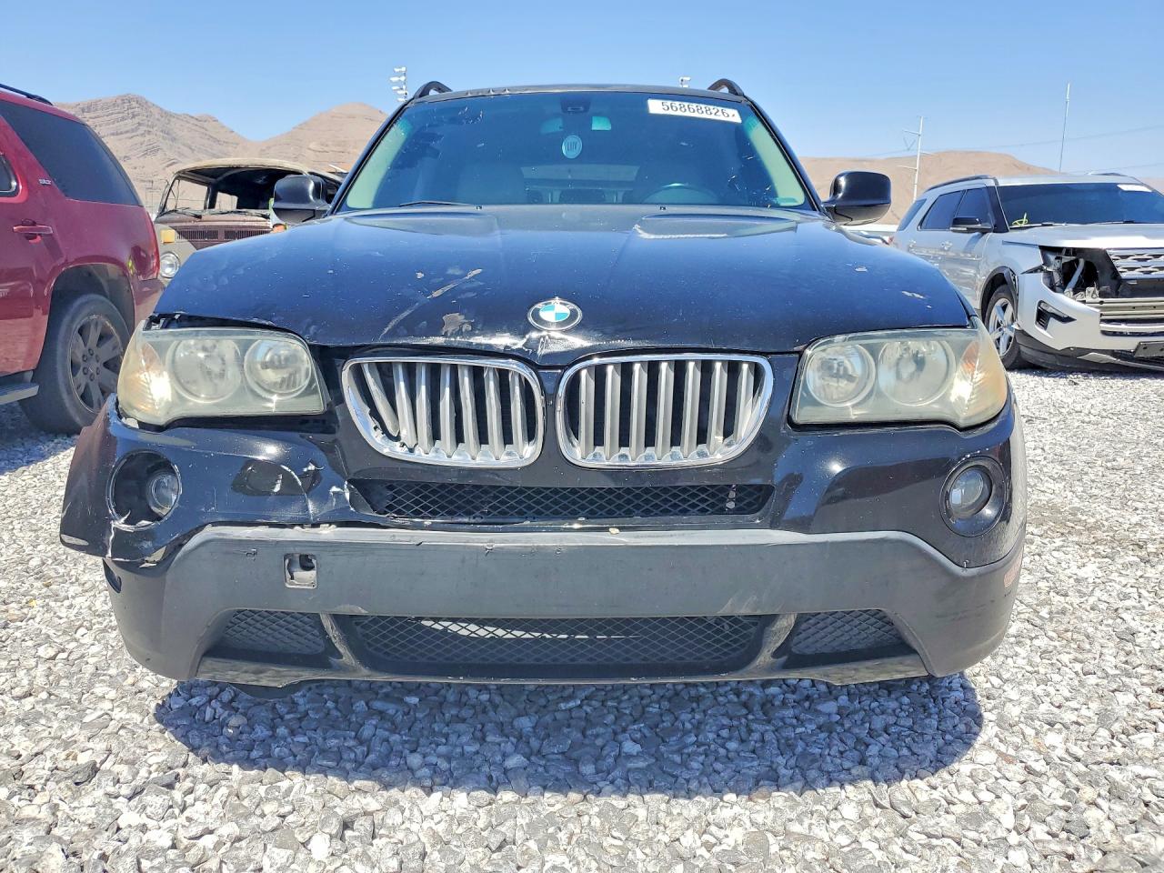 2010 Bmw X3 Xdrive30i Black vin: WBXPC9C43AWJ36102