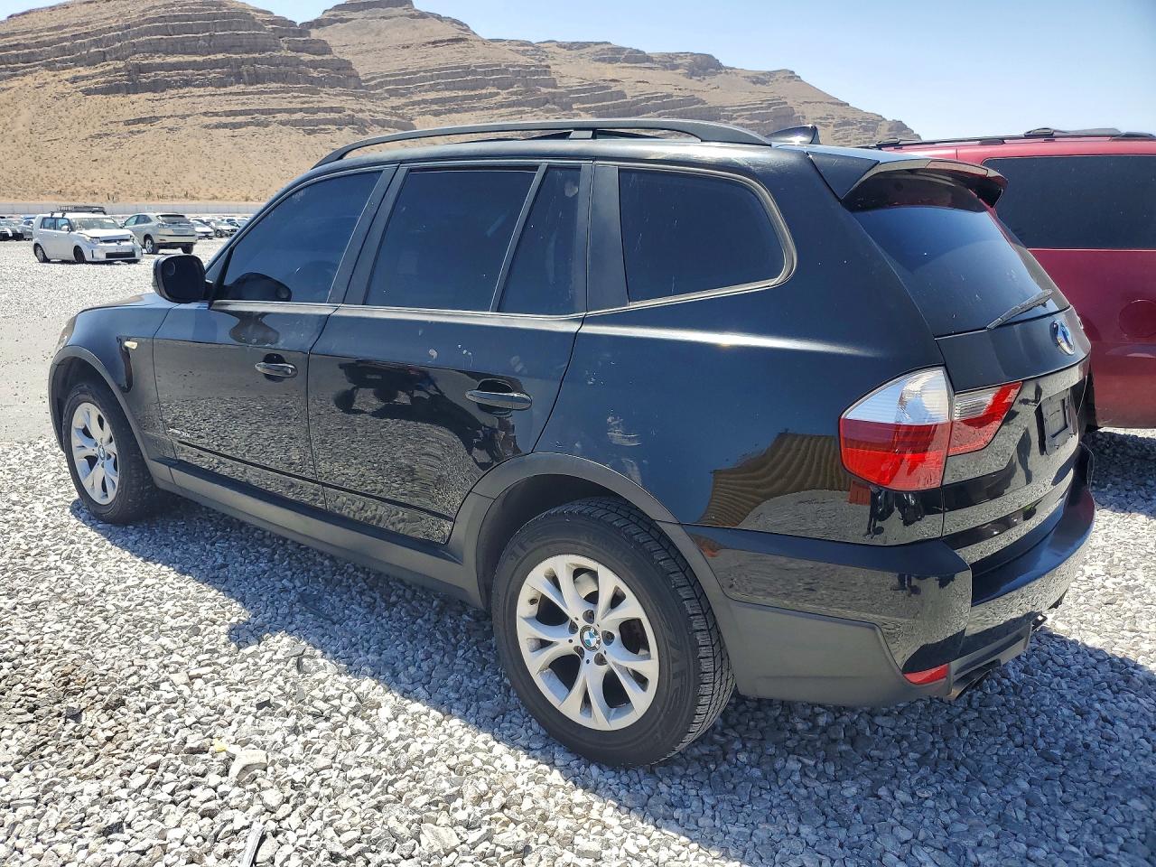 2010 Bmw X3 Xdrive30i Black vin: WBXPC9C43AWJ36102
