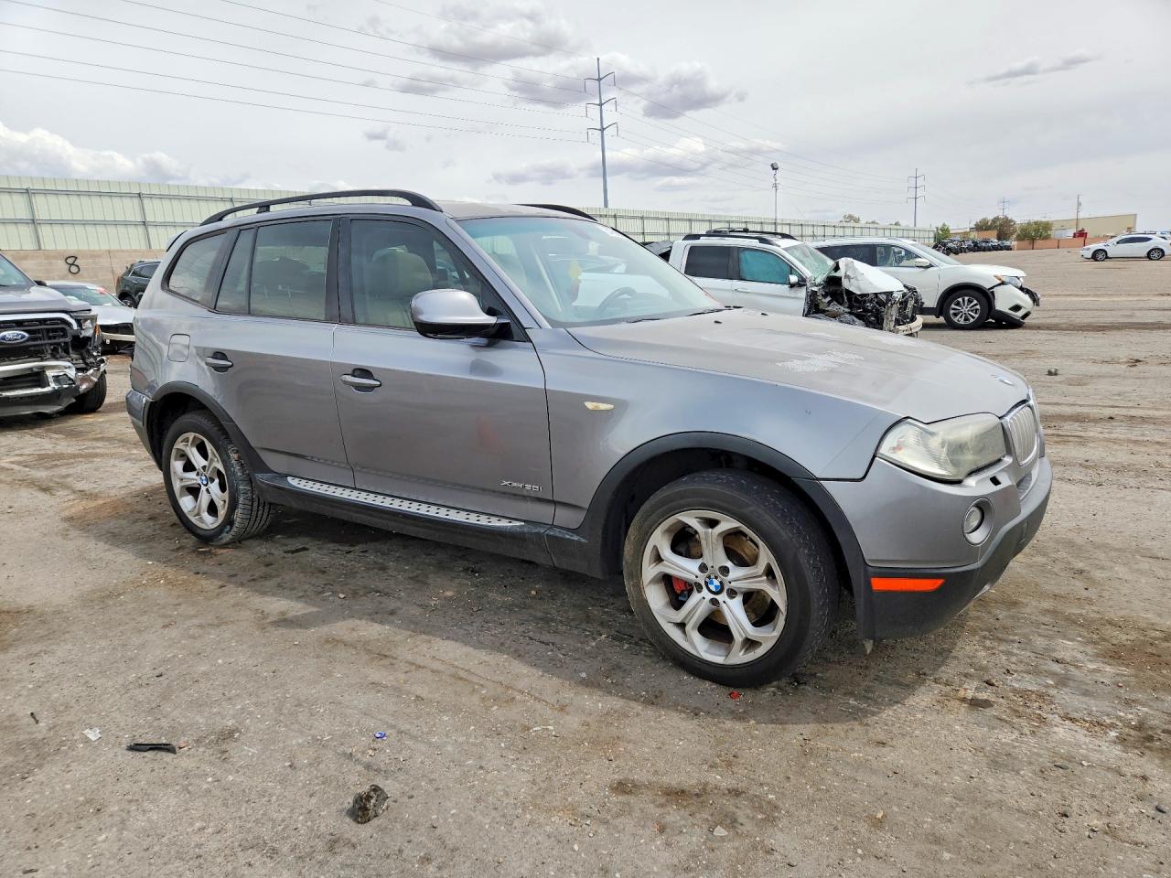 2010 Bmw X3 Xdrive30i Gray vin: WBXPC9C43AWJ38643
