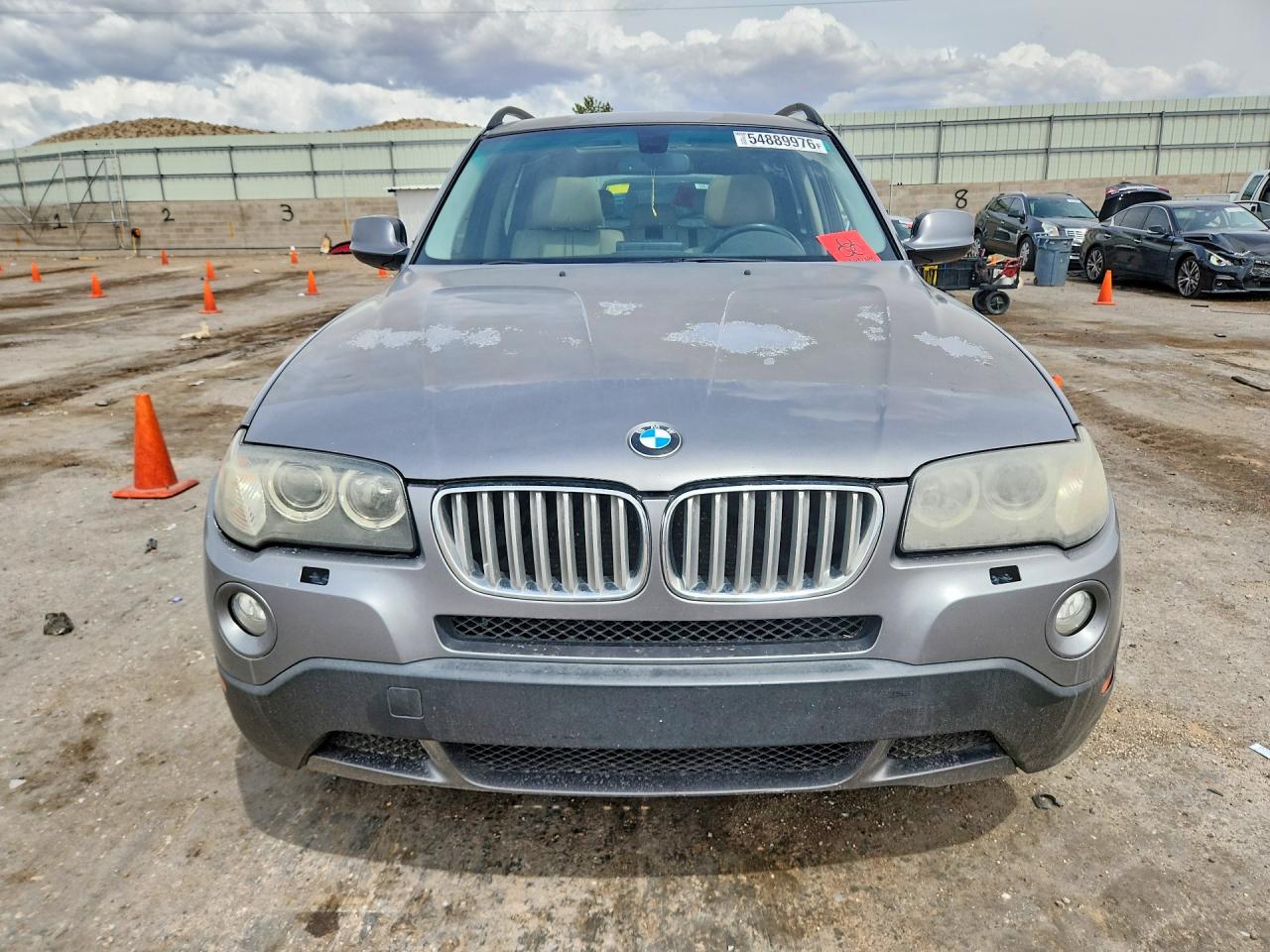 2010 Bmw X3 Xdrive30i Gray vin: WBXPC9C43AWJ38643