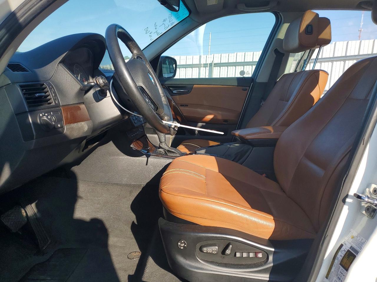 2010 Bmw X3 Xdrive30i White vin: WBXPC9C44AWJ36013
