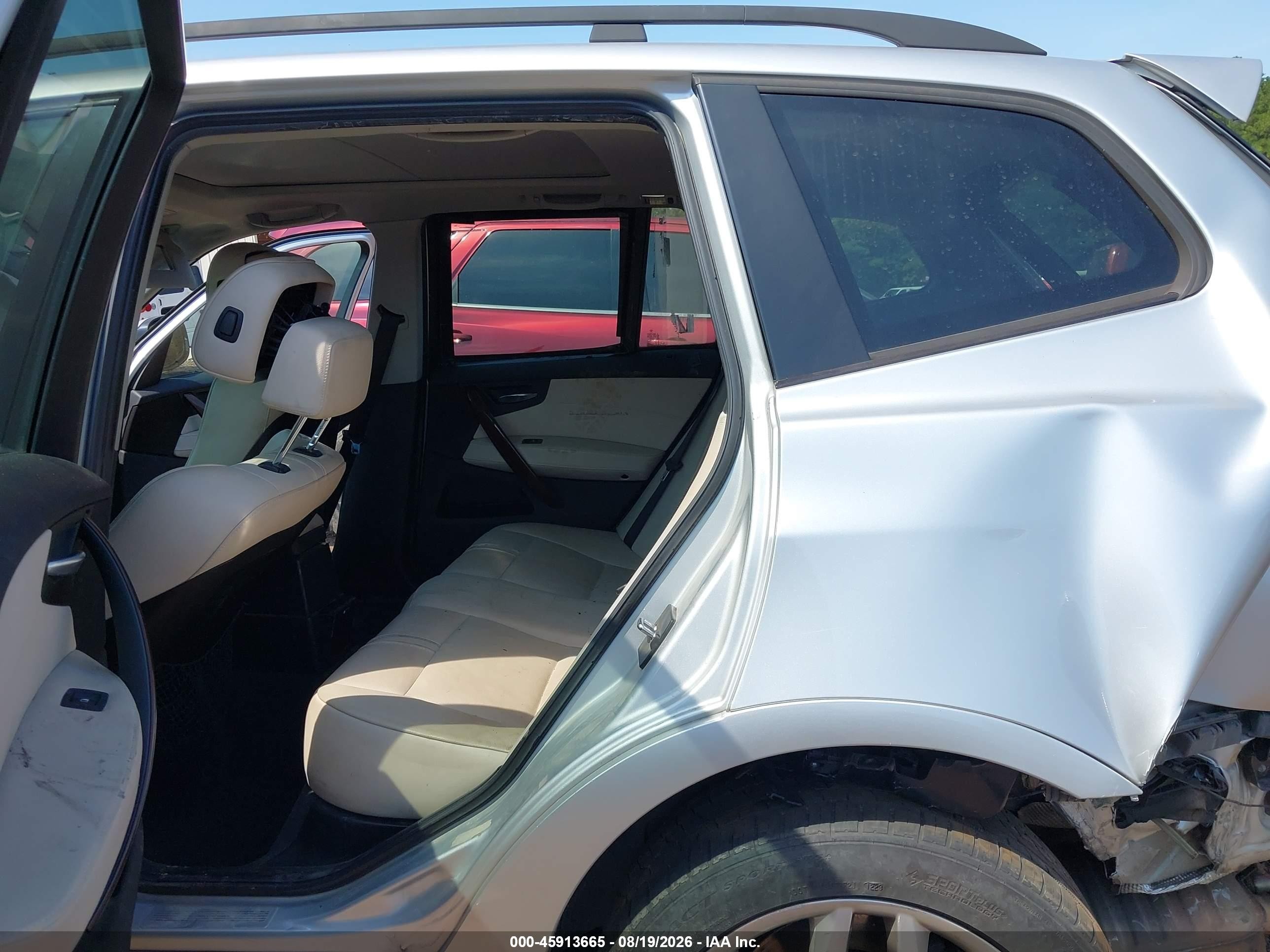 2010 Bmw X3 Xdrive30i Silver vin: WBXPC9C44AWJ38876