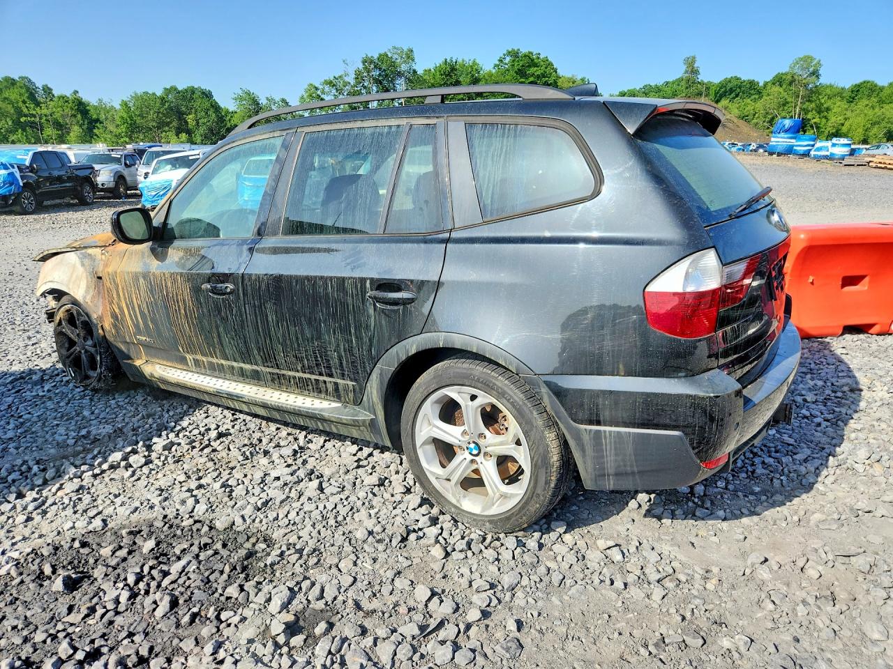 2010 Bmw X3 Xdrive30i Черный vin: WBXPC9C45AWJ31581