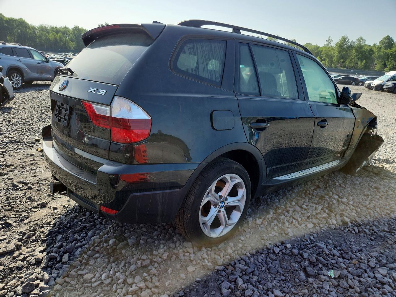 2010 Bmw X3 Xdrive30i Черный vin: WBXPC9C45AWJ31581