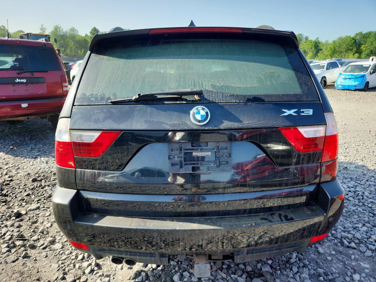 2010 Bmw X3 Xdrive30i Черный vin: WBXPC9C45AWJ31581
