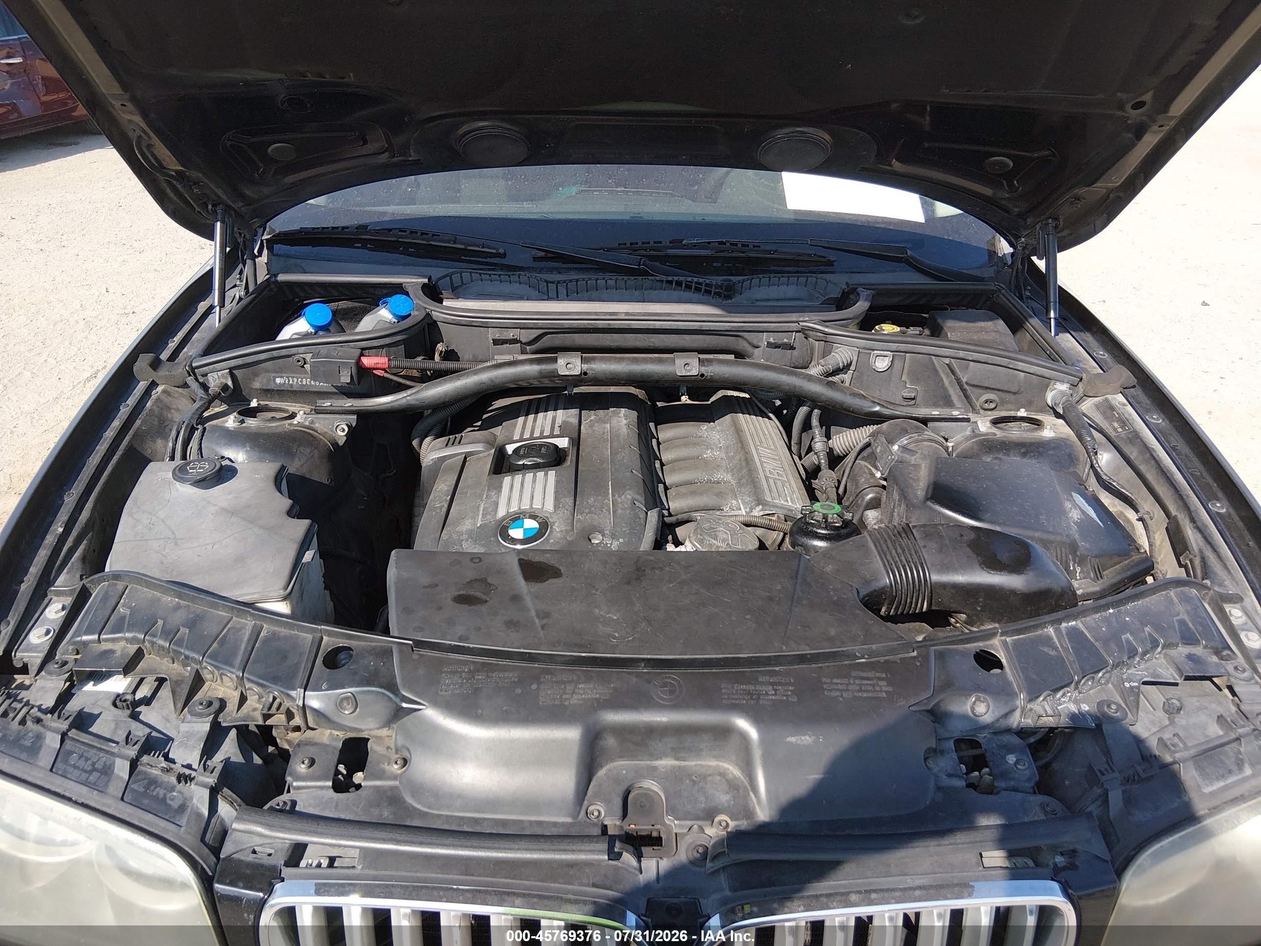 2010 Bmw X3 Xdrive30i Black vin: WBXPC9C45AWJ33881