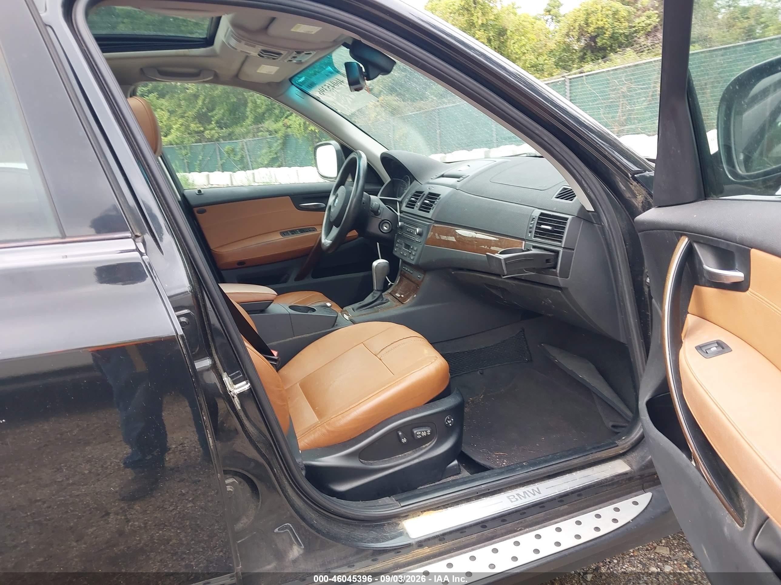 2010 Bmw X3 Xdrive30i Black vin: WBXPC9C46AWJ35526