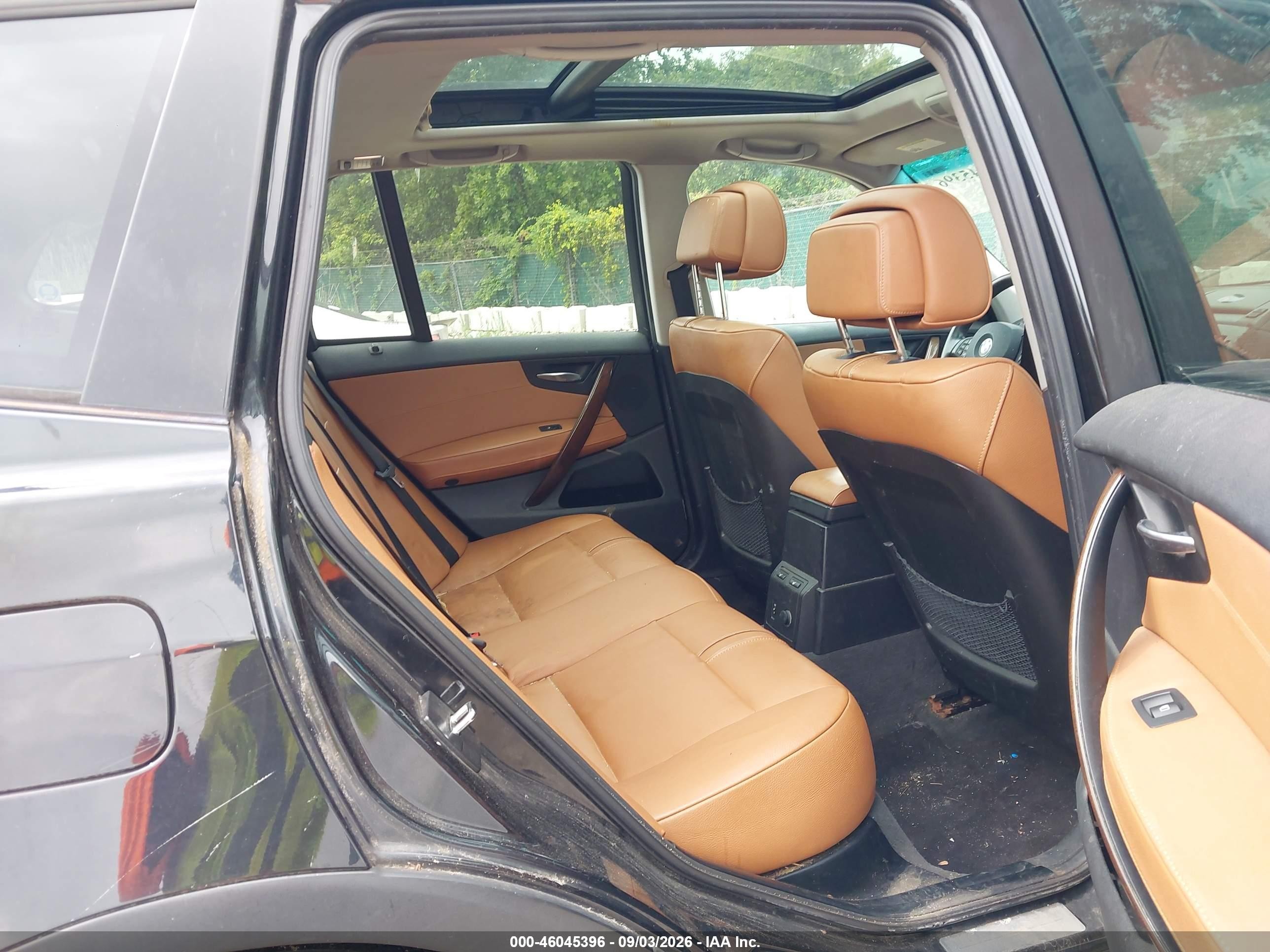 2010 Bmw X3 Xdrive30i Black vin: WBXPC9C46AWJ35526