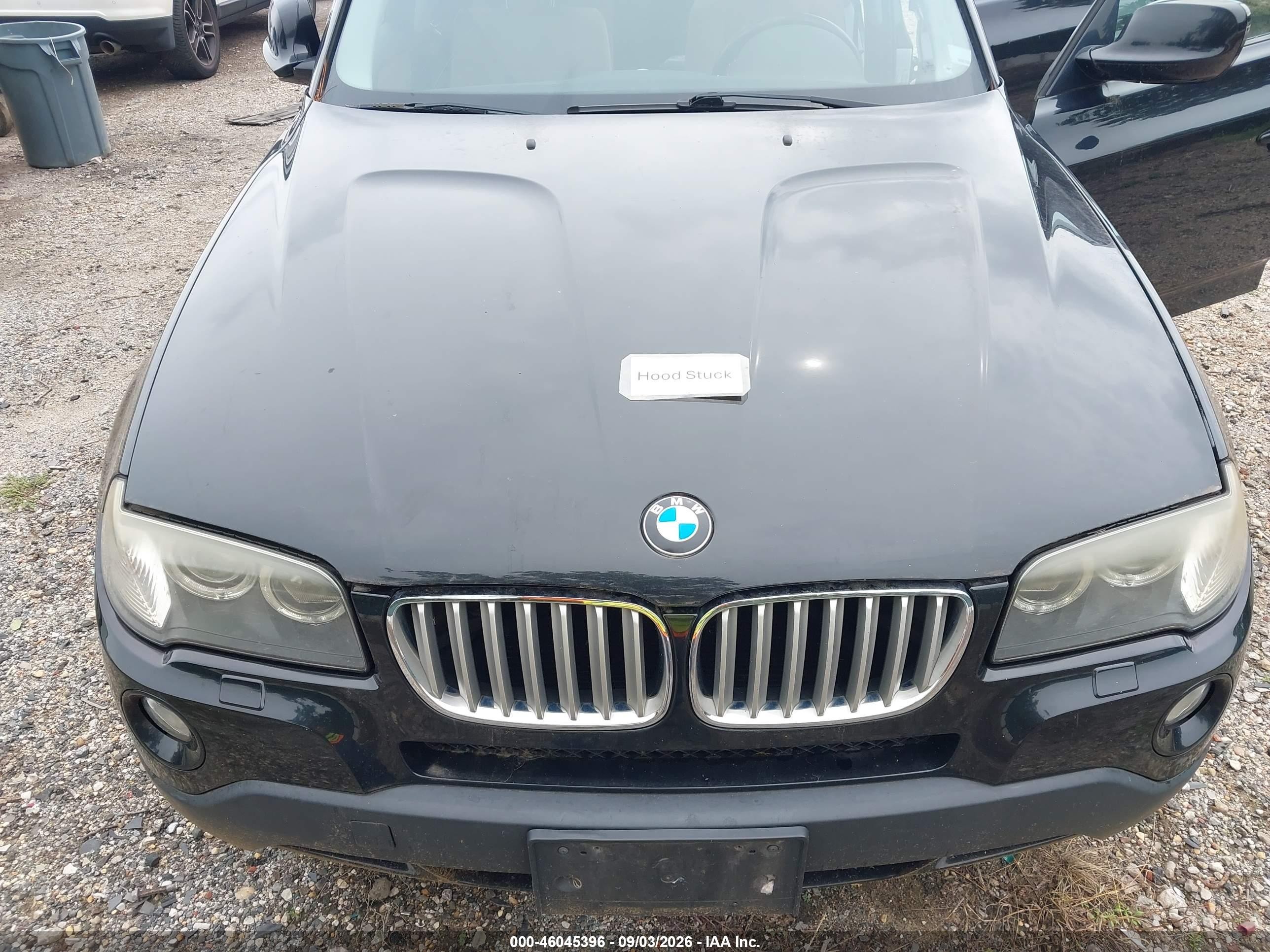 2010 Bmw X3 Xdrive30i Black vin: WBXPC9C46AWJ35526