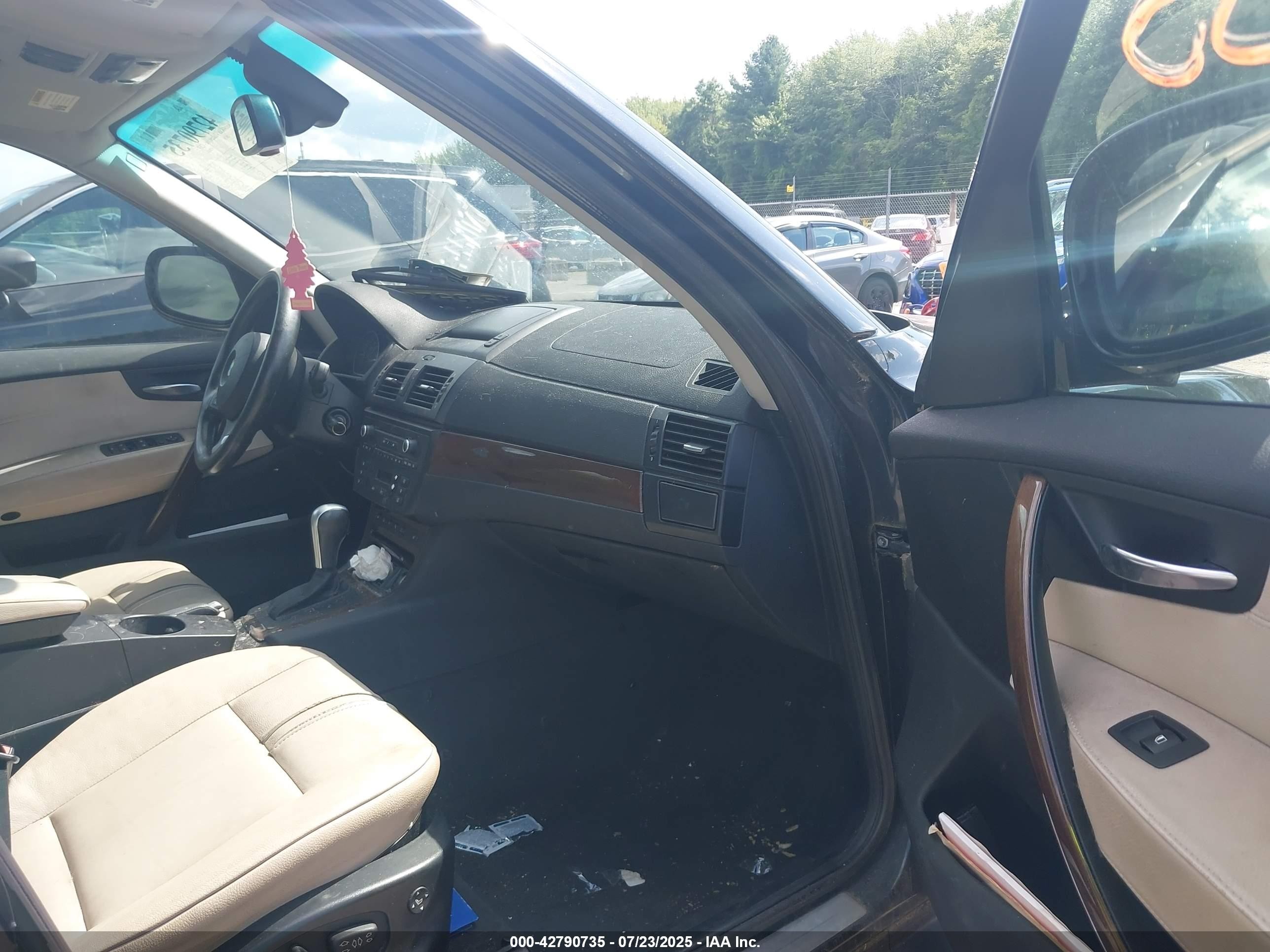 2010 Bmw X3 Xdrive30i Black vin: WBXPC9C47AWJ33316