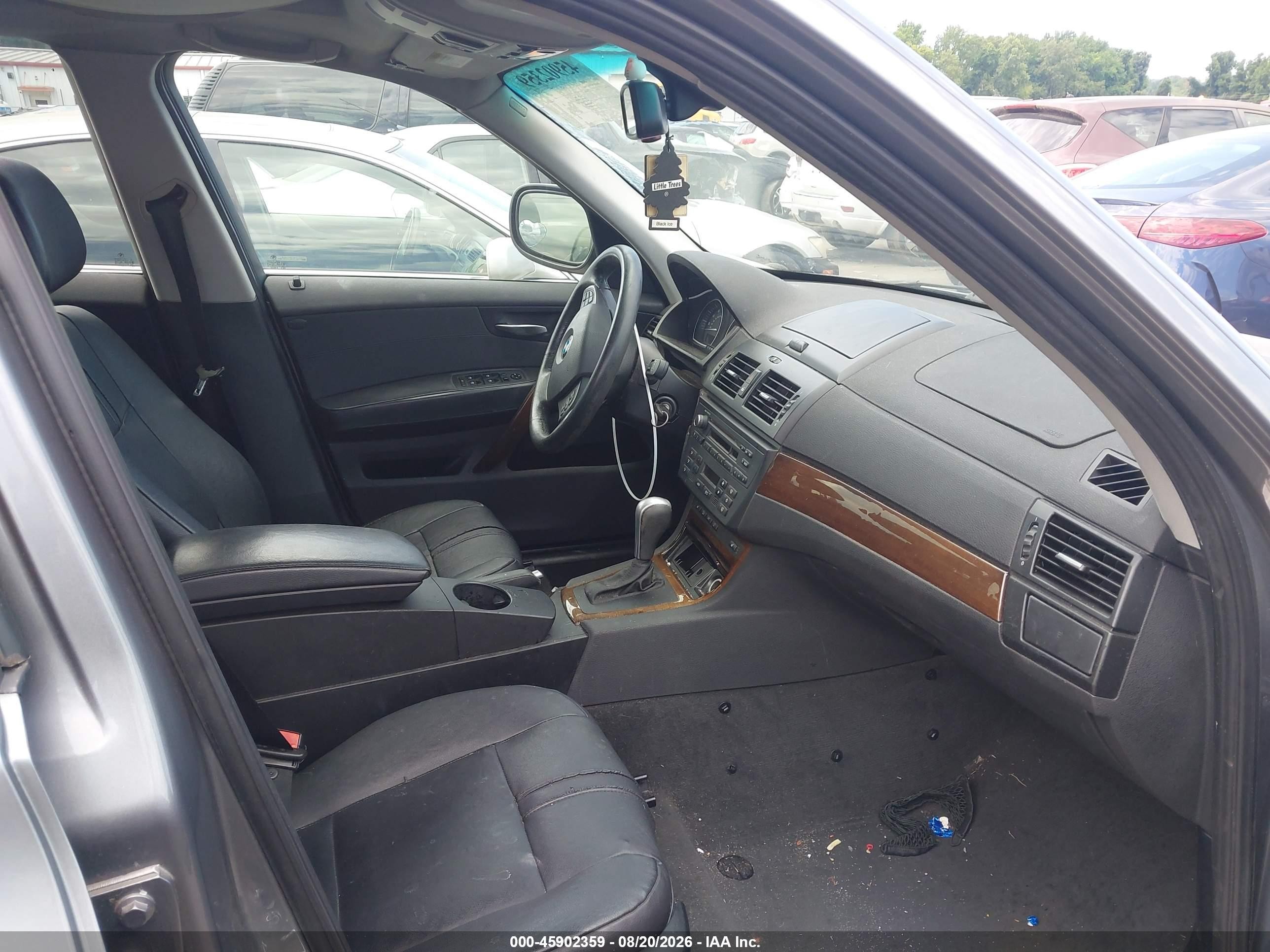 2010 Bmw X3 Xdrive30i Серый vin: WBXPC9C47AWJ36667