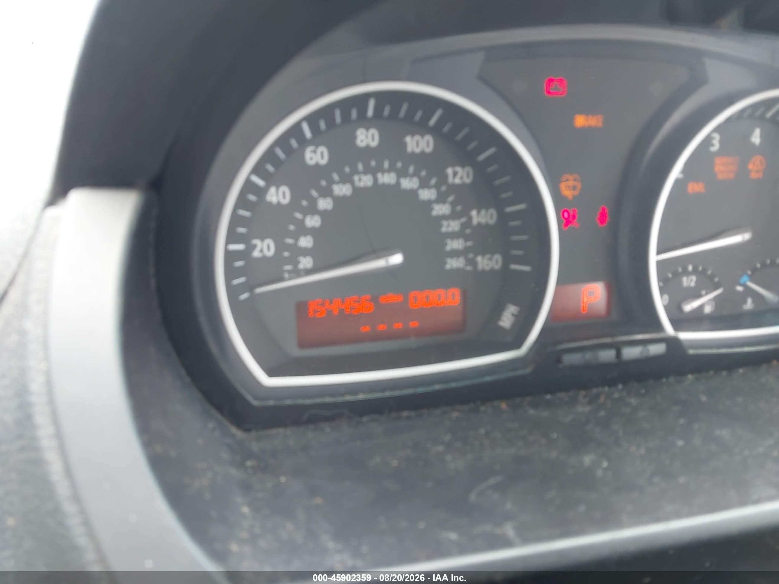 2010 Bmw X3 Xdrive30i Серый vin: WBXPC9C47AWJ36667