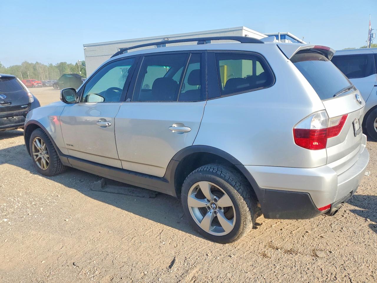 2010 Bmw X3 Xdrive30i Silver vin: WBXPC9C47AWK16177