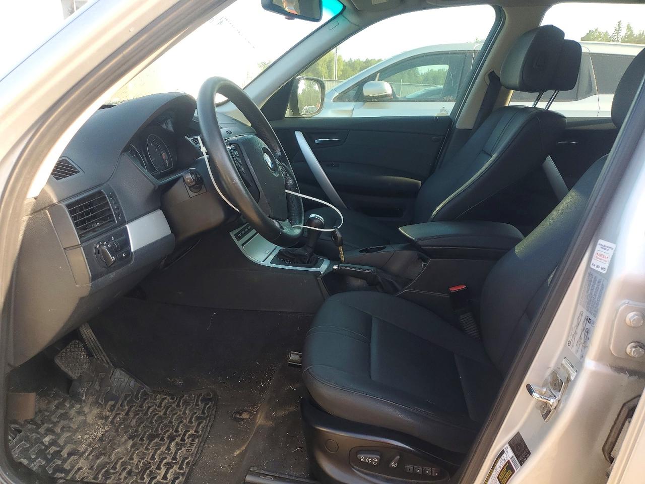 2010 Bmw X3 Xdrive30i Silver vin: WBXPC9C47AWK16177