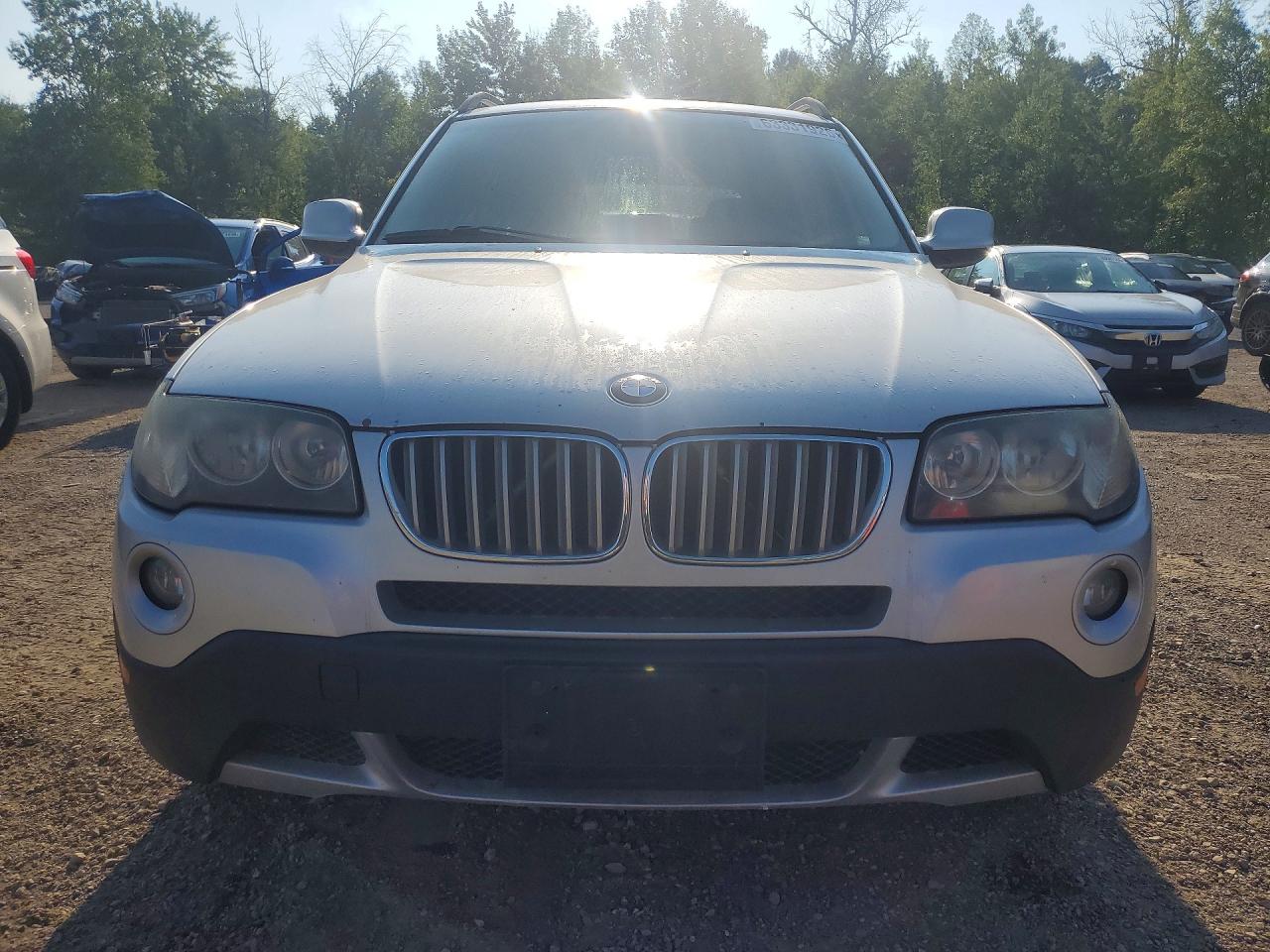2010 Bmw X3 Xdrive30i Silver vin: WBXPC9C47AWK16177