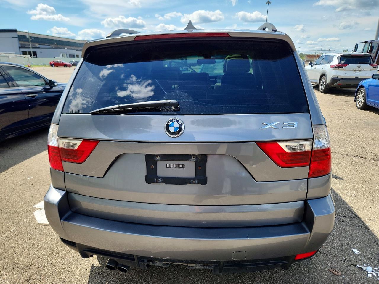 2010 Bmw X3 Xdrive30i Gray vin: WBXPC9C49AWJ32779