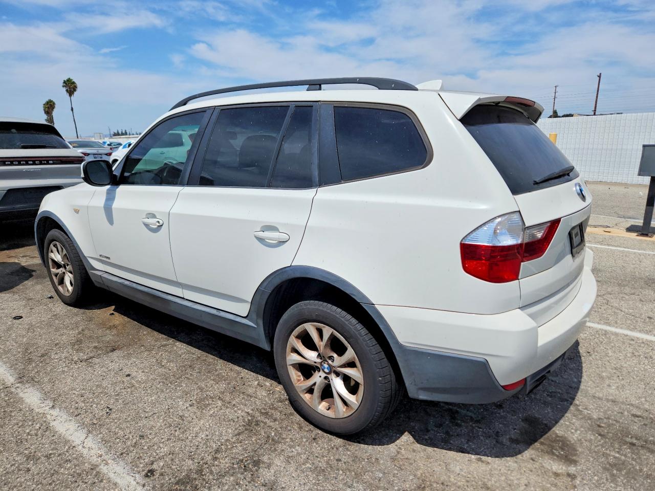 2010 Bmw X3 Xdrive30i White vin: WBXPC9C49AWJ35018