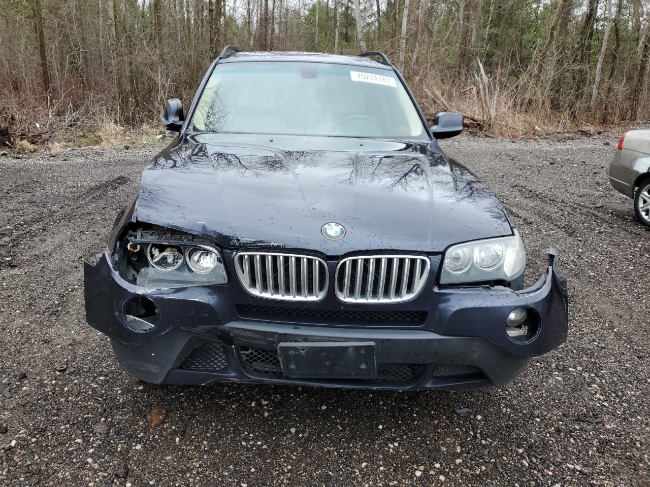 2010 Bmw X3 Xdrive30i Blue vin: WBXPC9C49AWJ35942