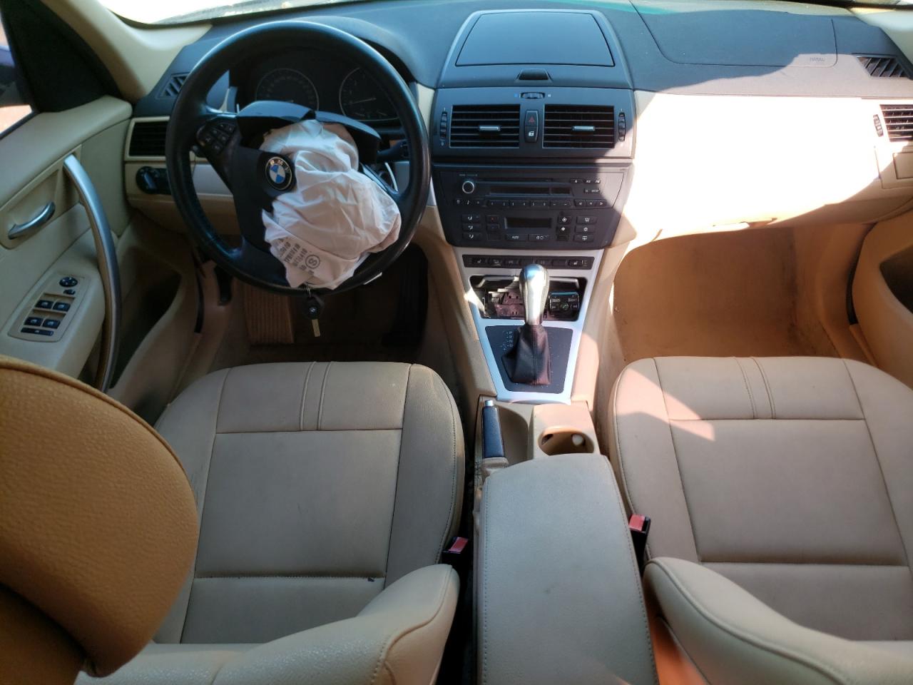 2010 Bmw X3 Xdrive30i Blue vin: WBXPC9C49AWJ35942