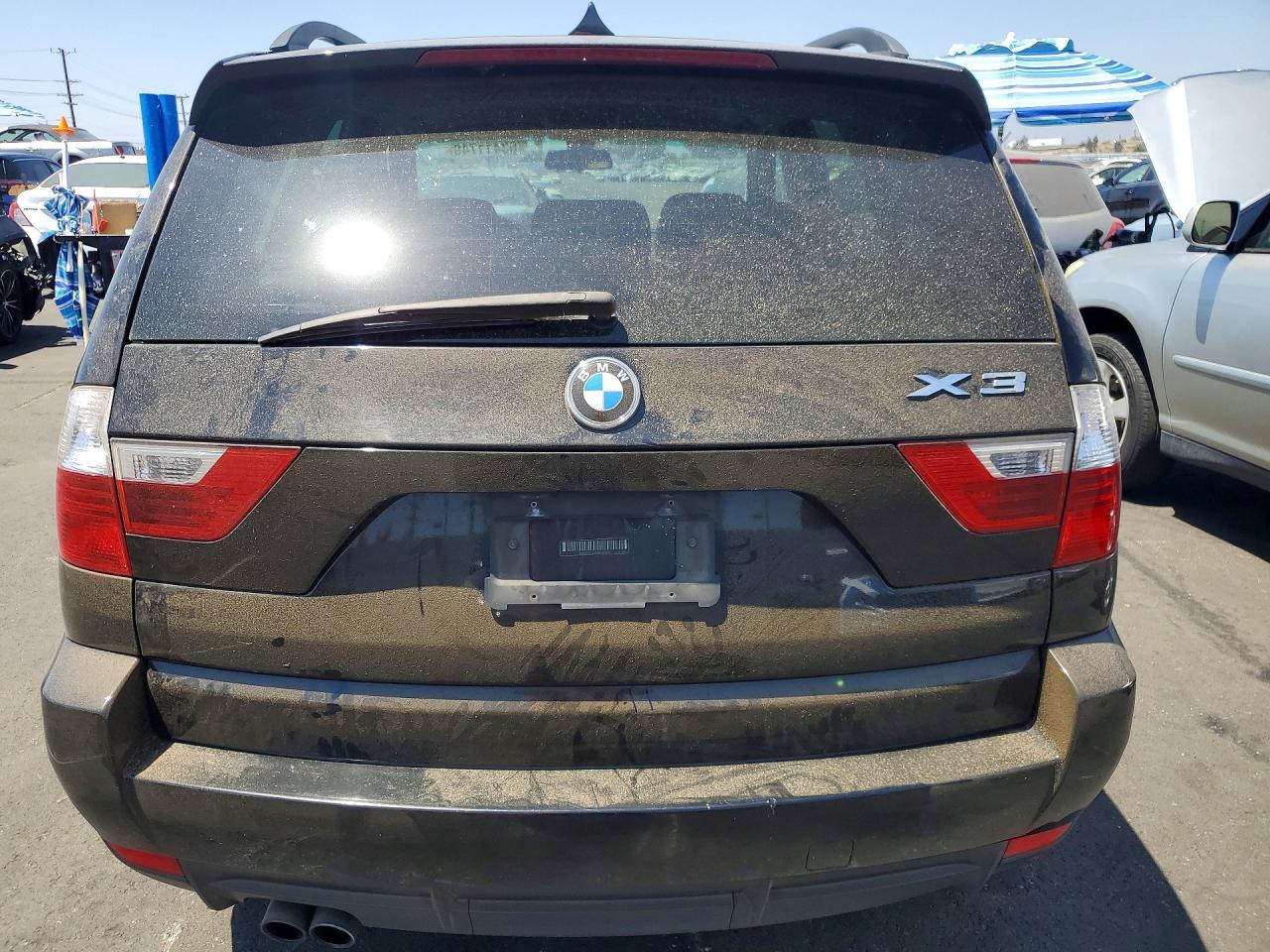 2010 Bmw X3 Xdrive30i Black vin: WBXPC9C4XAWJ36100