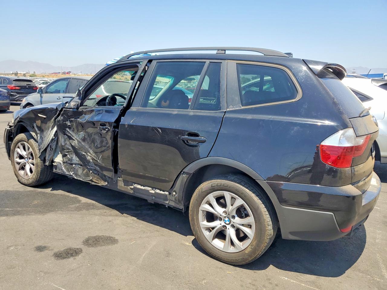 2010 Bmw X3 Xdrive30i Black vin: WBXPC9C4XAWJ36100