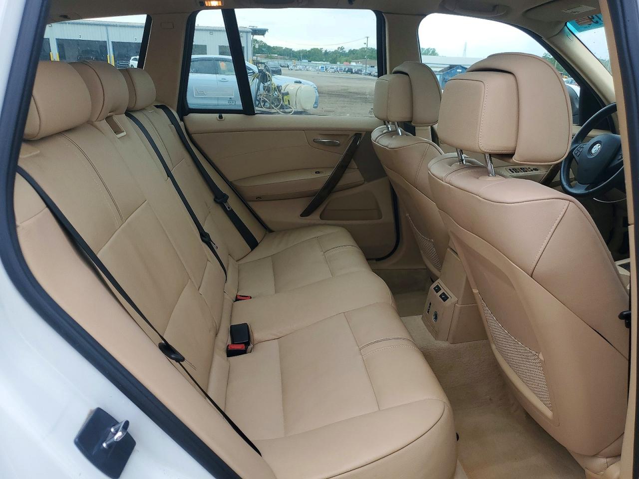 2010 Bmw X3 Xdrive30i White vin: WBXPC9C4XAWJ36159