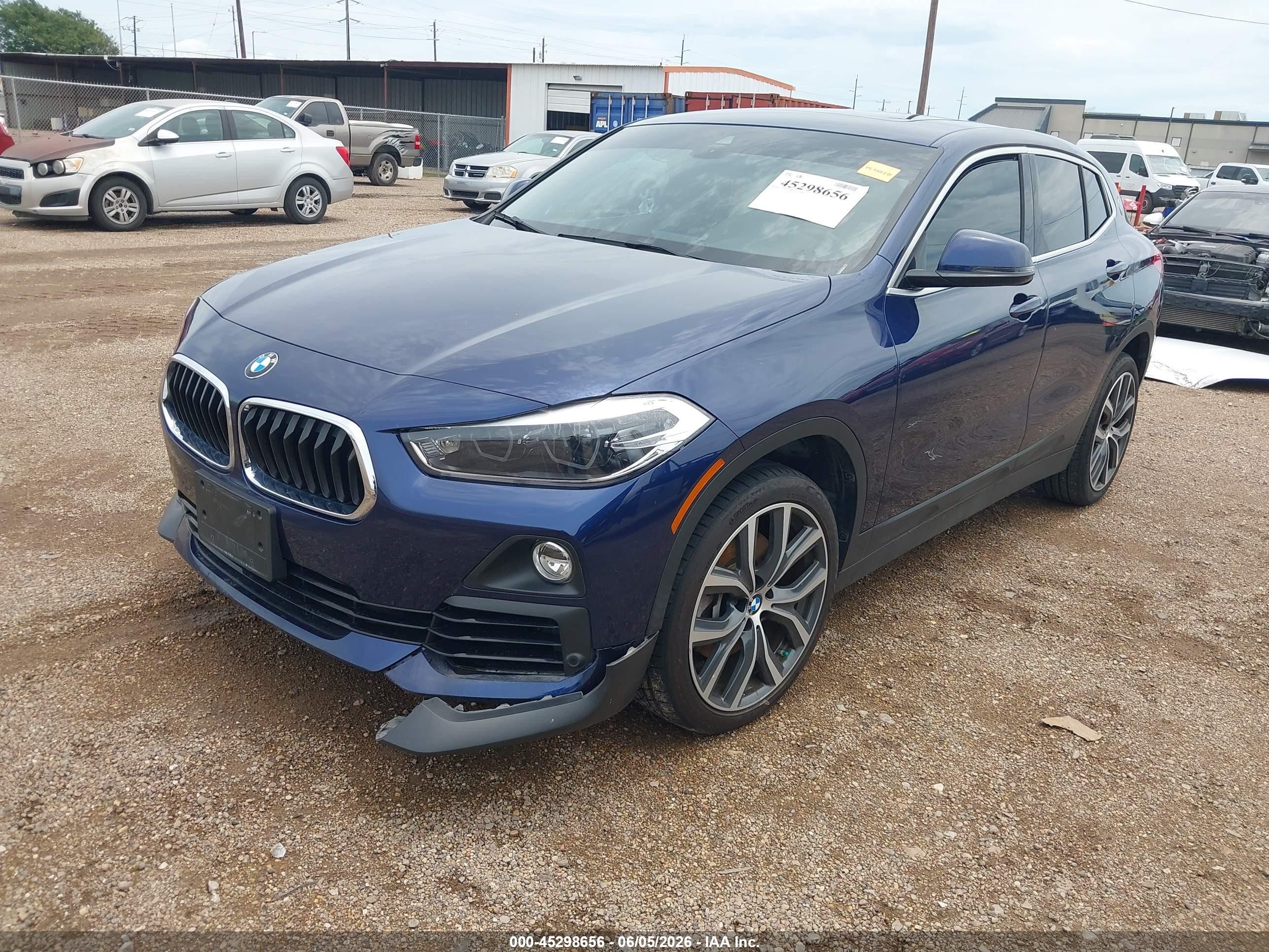 2020 Bmw X2 Sdrive28i Dark Blue vin: WBXYH9C00L5P80166