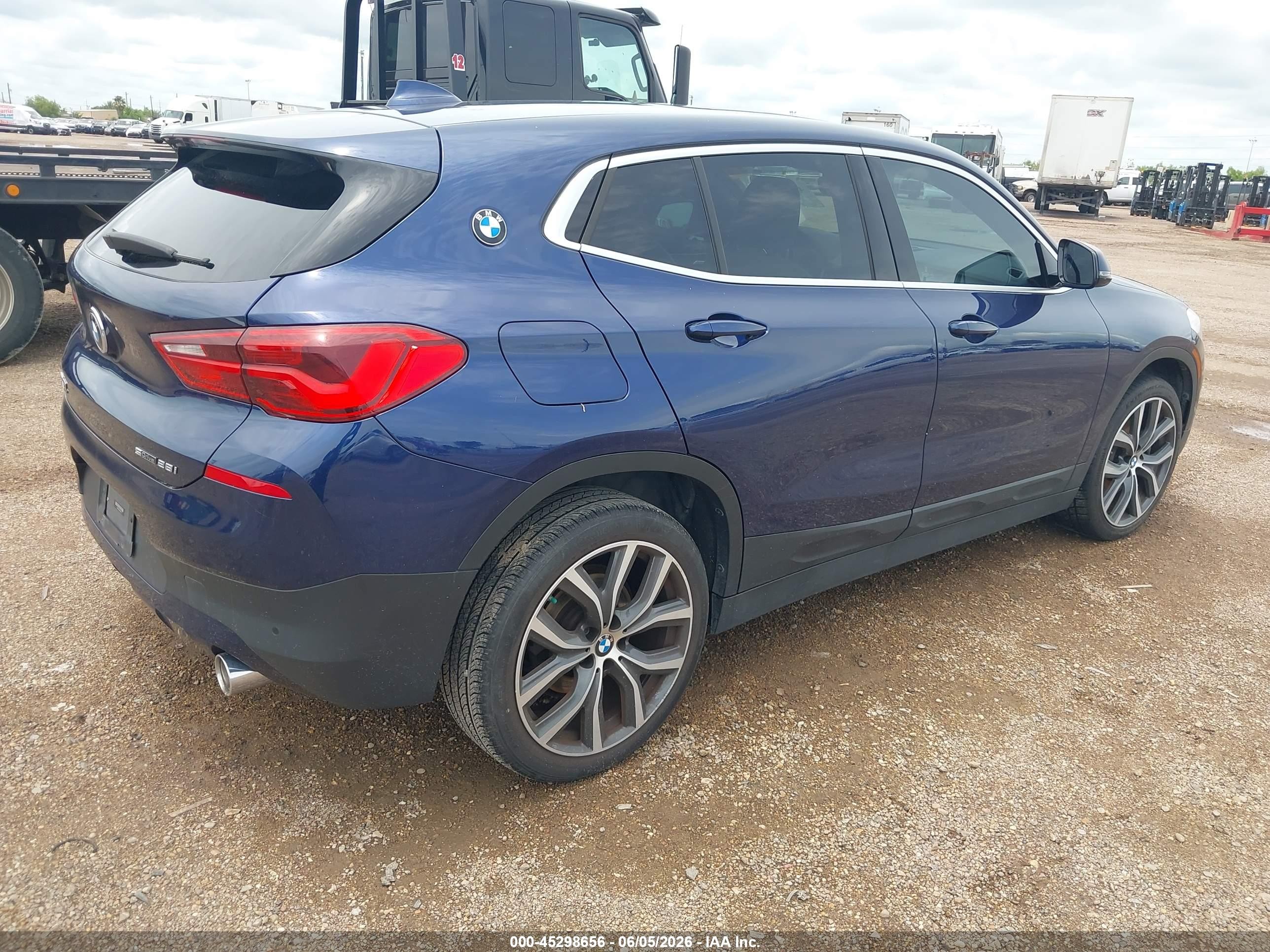 2020 Bmw X2 Sdrive28i Dark Blue vin: WBXYH9C00L5P80166