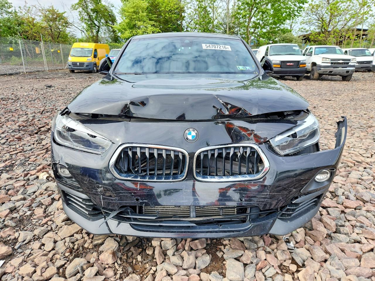 2020 Bmw X2 Sdrive28i Черный vin: WBXYH9C05L5P15636