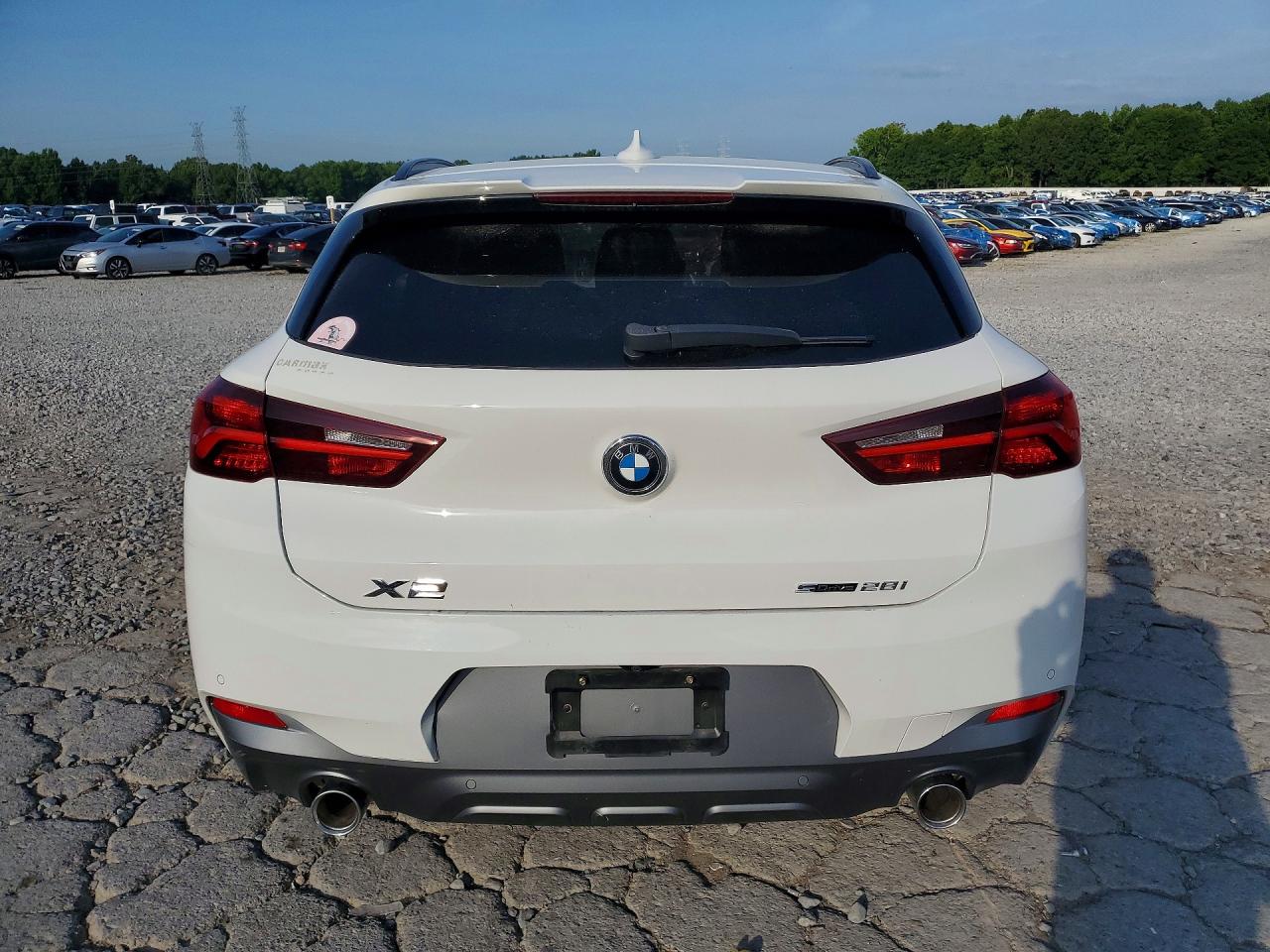 2021 Bmw X2 Sdrive28i White vin: WBXYH9C07M5S76991