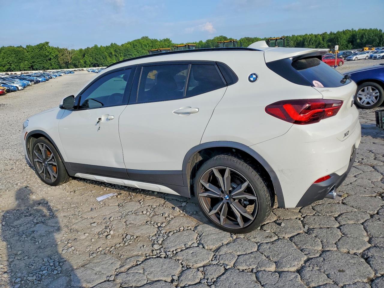 2021 Bmw X2 Sdrive28i White vin: WBXYH9C07M5S76991