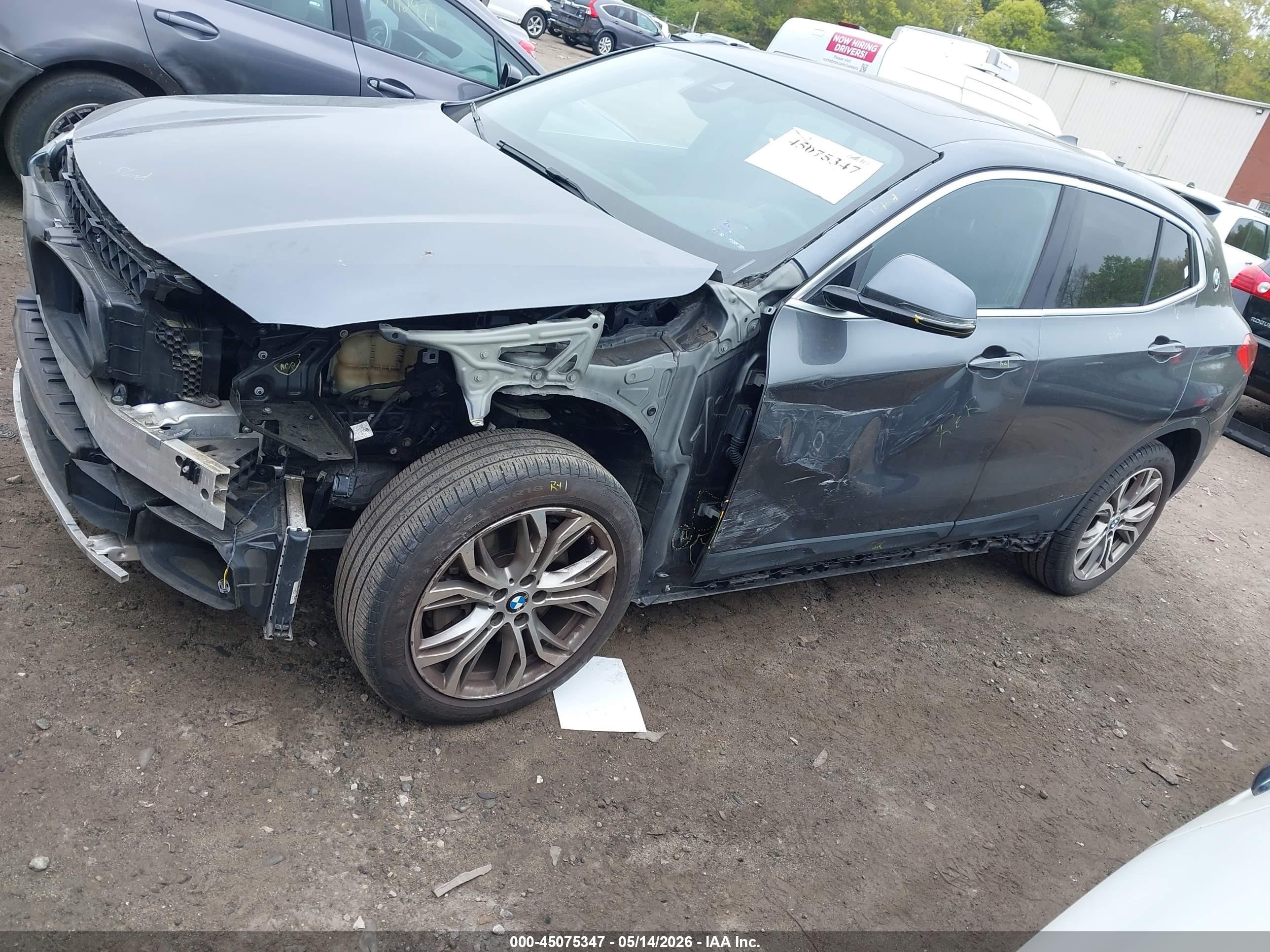 2019 Bmw X2 Sdrive28i Gray vin: WBXYJ3C53KEP77645