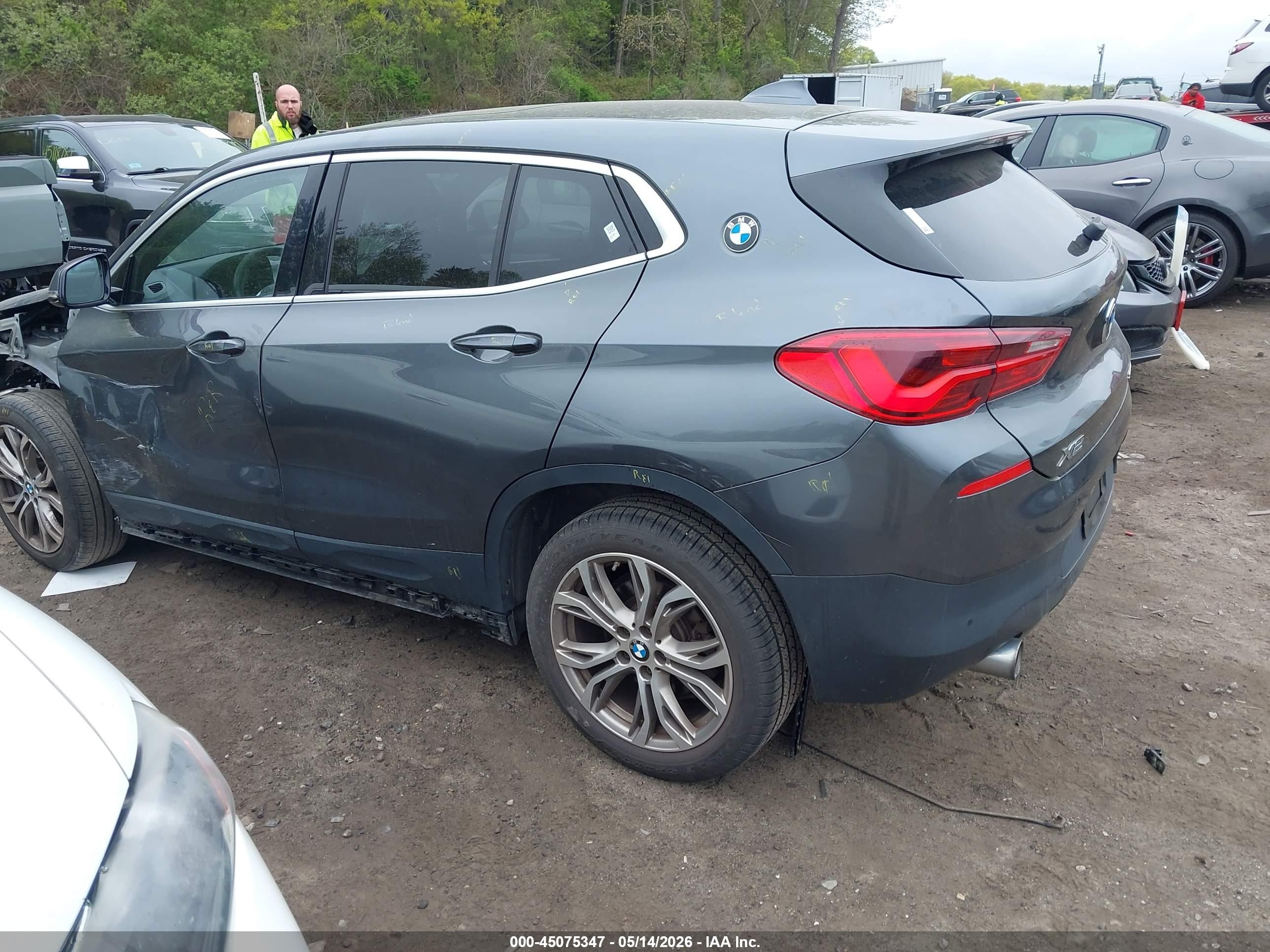 2019 Bmw X2 Sdrive28i Gray vin: WBXYJ3C53KEP77645