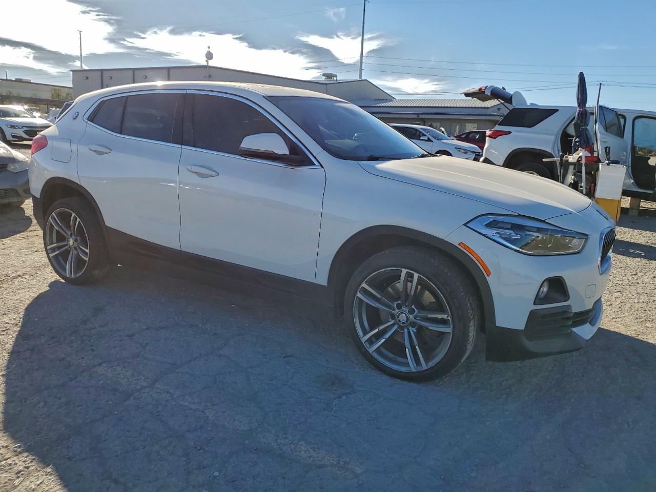 2018 Bmw X2 Xdrive28i White vin: WBXYJ5C37JEF69313