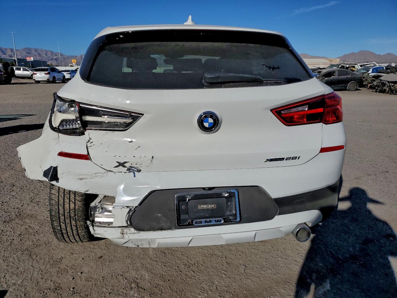 2018 Bmw X2 Xdrive28i White vin: WBXYJ5C37JEF69313