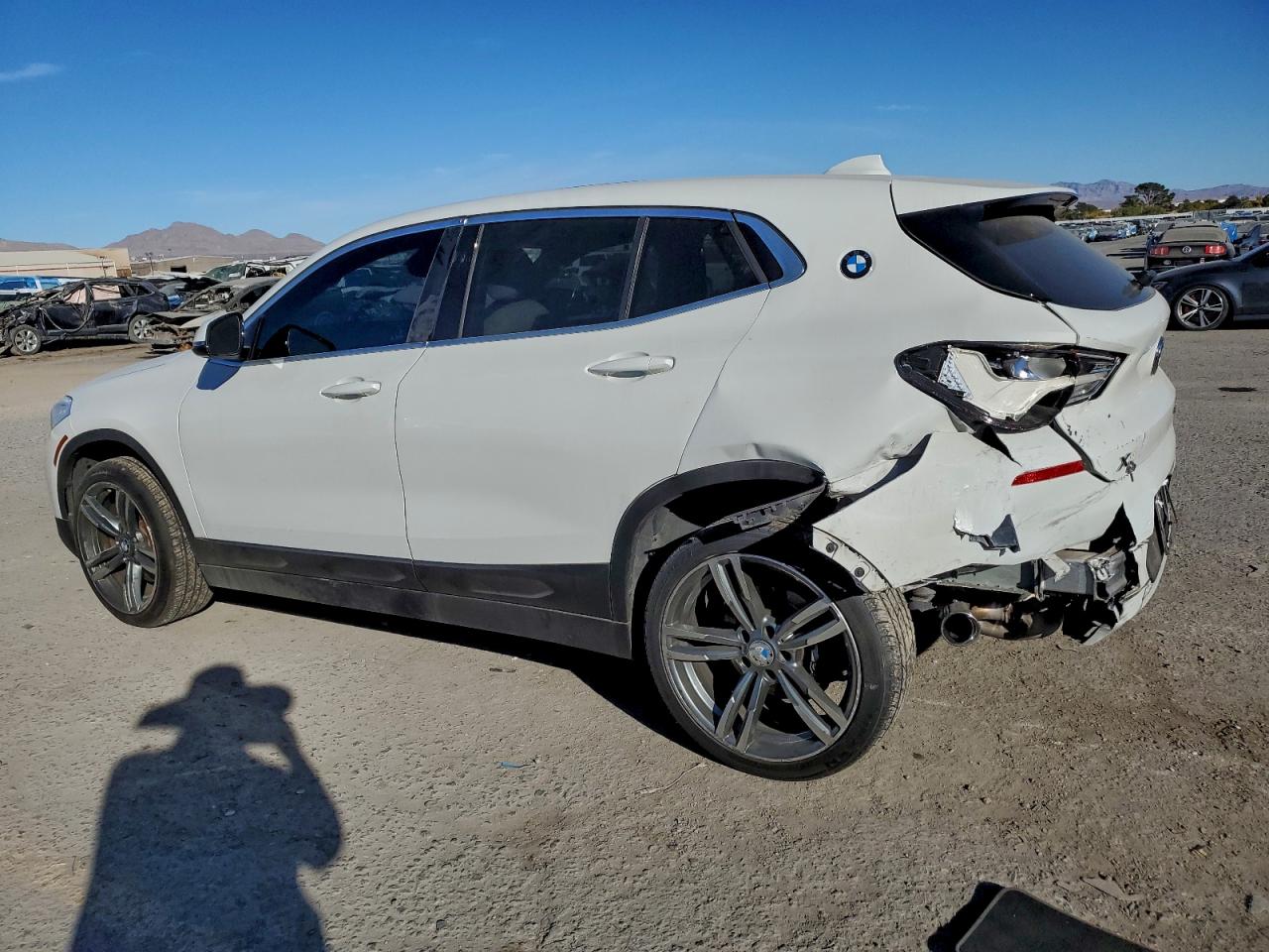 2018 Bmw X2 Xdrive28i White vin: WBXYJ5C37JEF69313