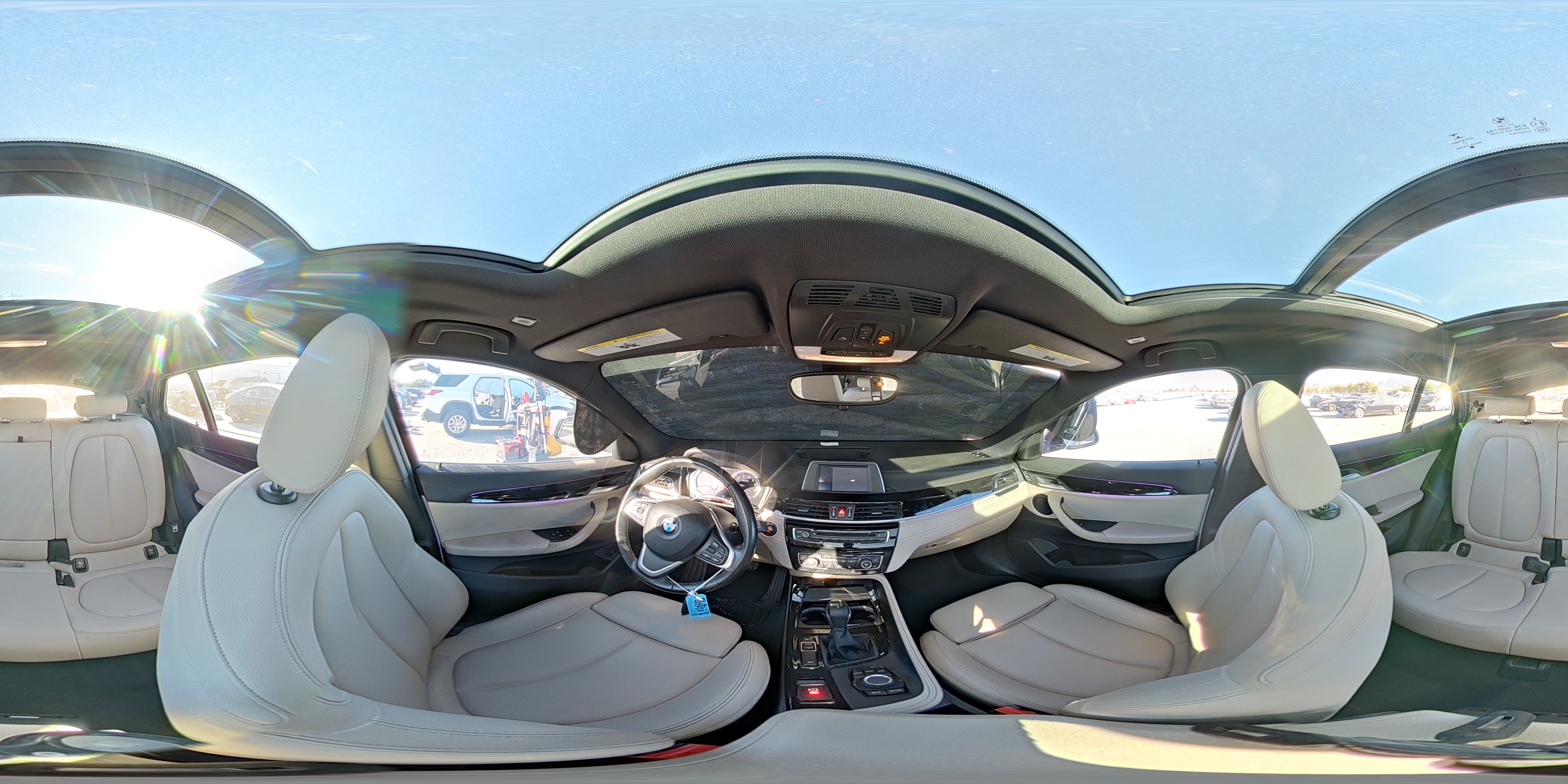 2018 Bmw X2 Xdrive28i White vin: WBXYJ5C37JEF69313