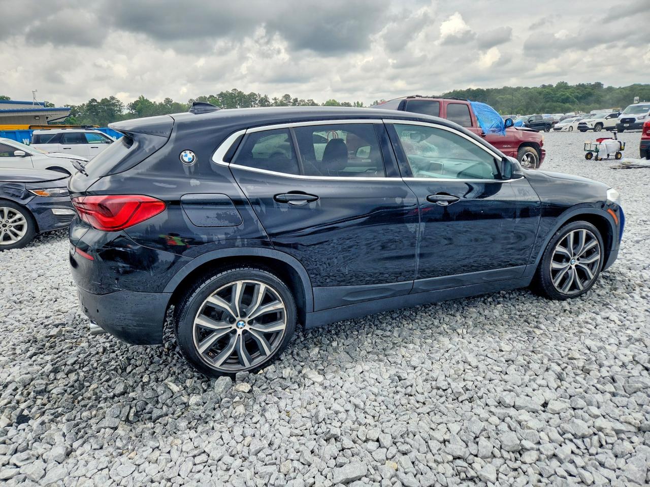 2018 Bmw X2 Xdrive28i Black vin: WBXYJ5C39JEF79129
