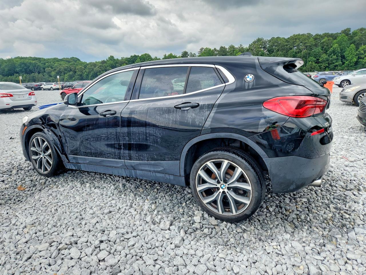 2018 Bmw X2 Xdrive28i Black vin: WBXYJ5C39JEF79129