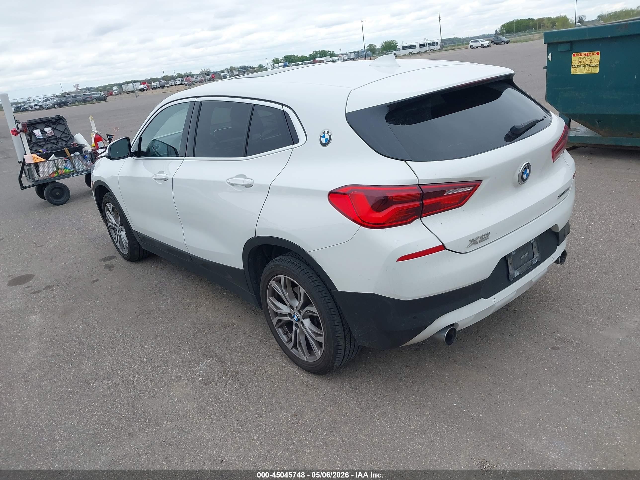 2019 Bmw X2 Xdrive28i Белый vin: WBXYJ5C57K5N73670
