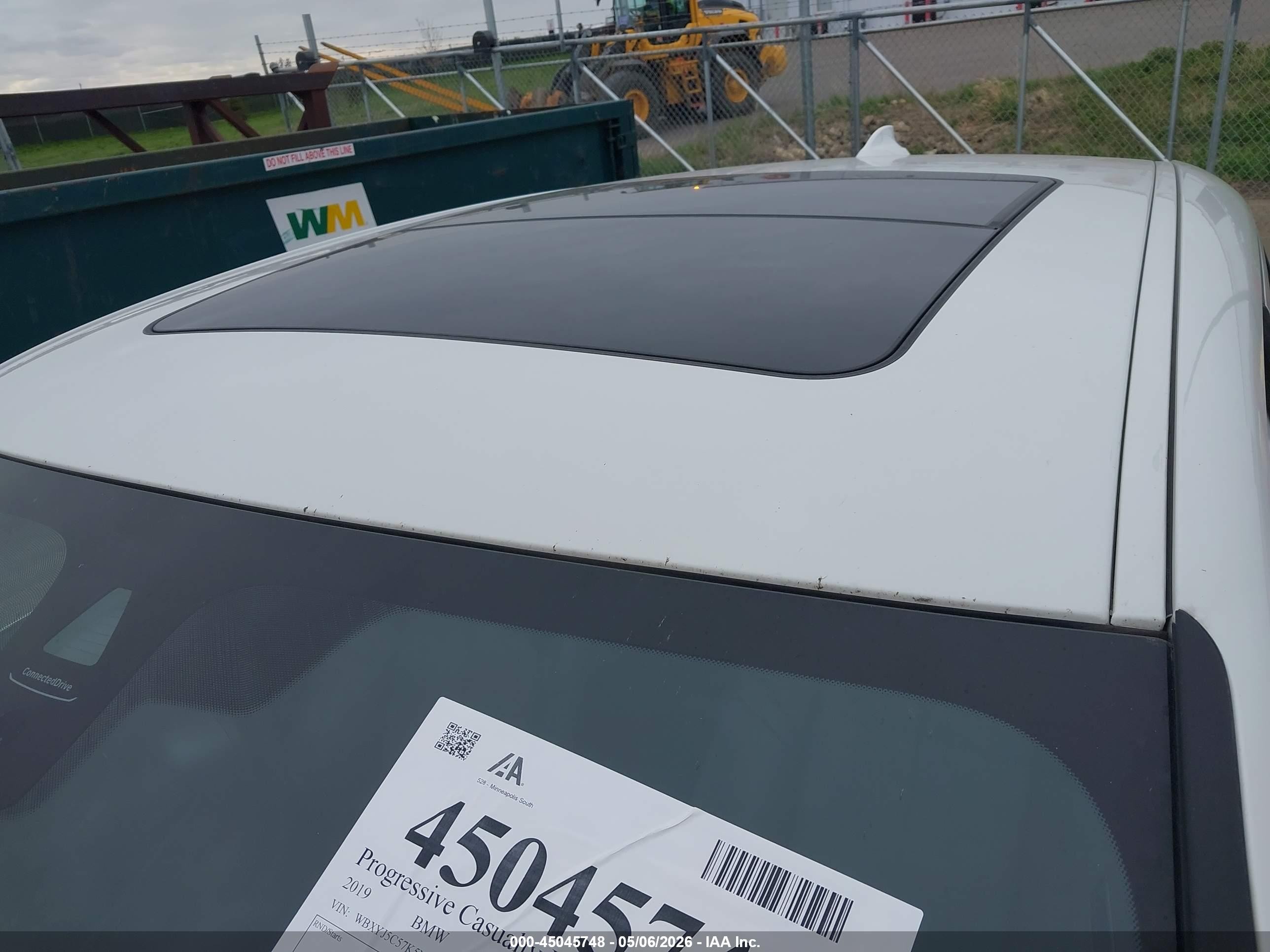 2019 Bmw X2 Xdrive28i Белый vin: WBXYJ5C57K5N73670