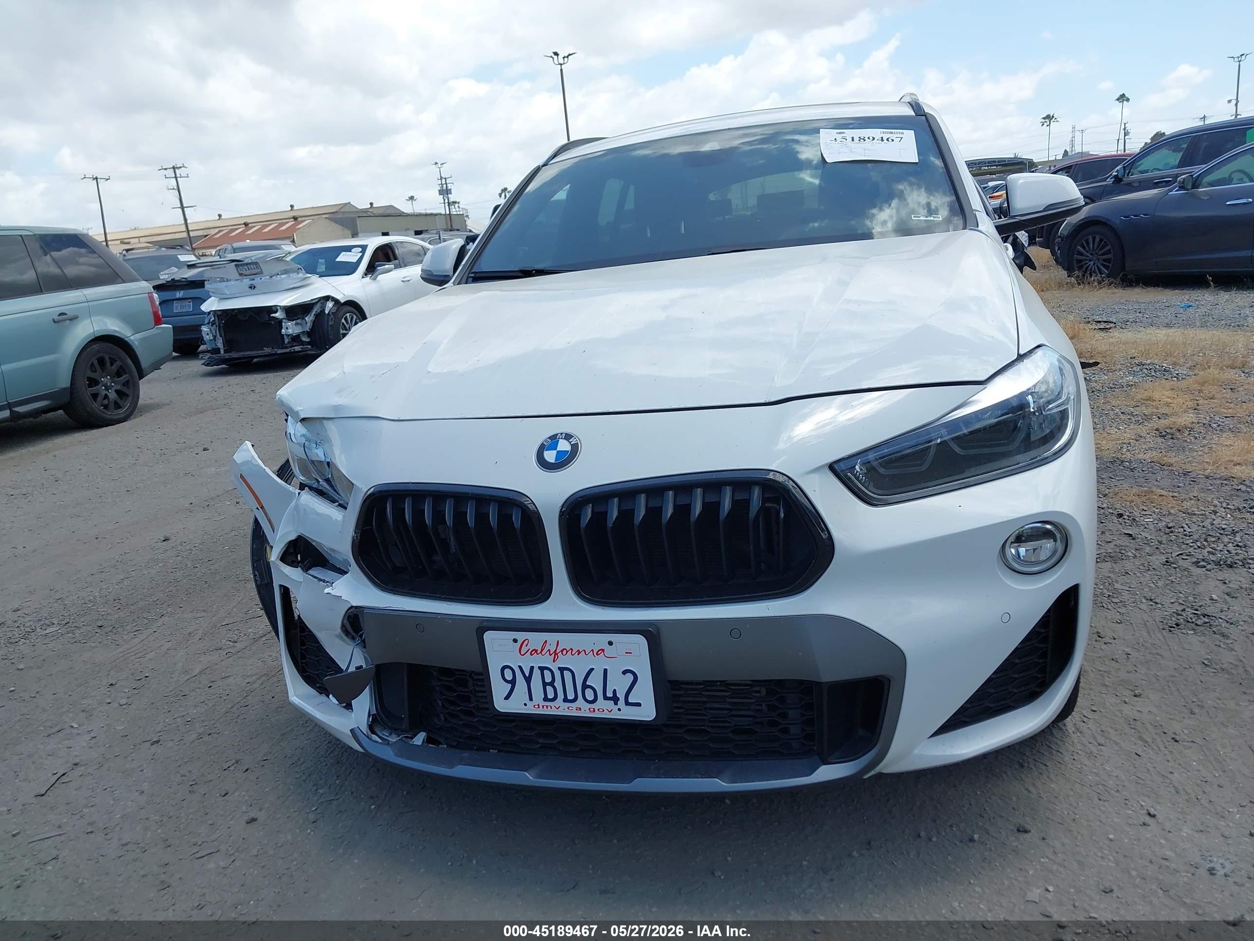 2019 Bmw X2 Xdrive28i White vin: WBXYJ5C59K5N78935