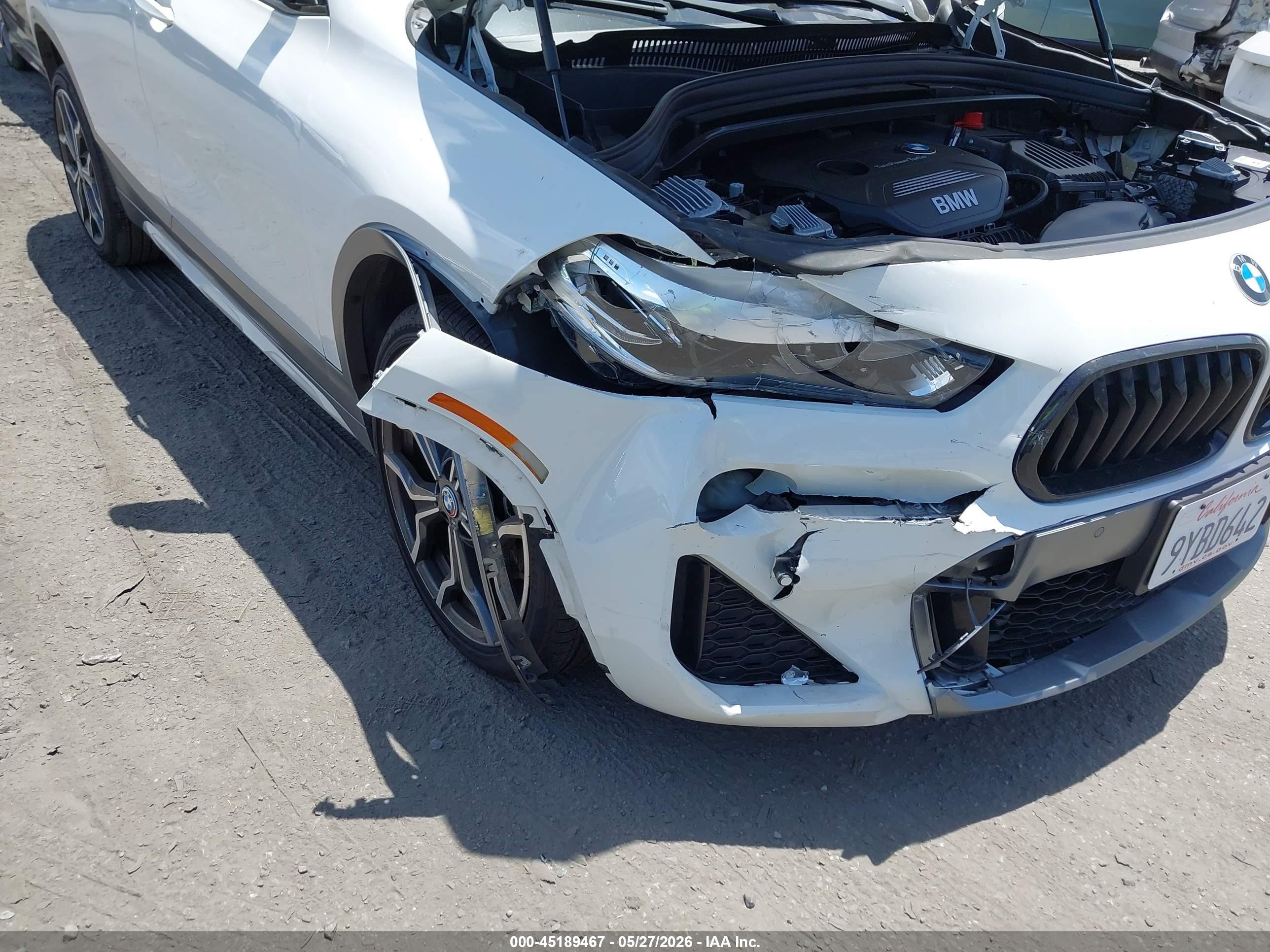 2019 Bmw X2 Xdrive28i White vin: WBXYJ5C59K5N78935