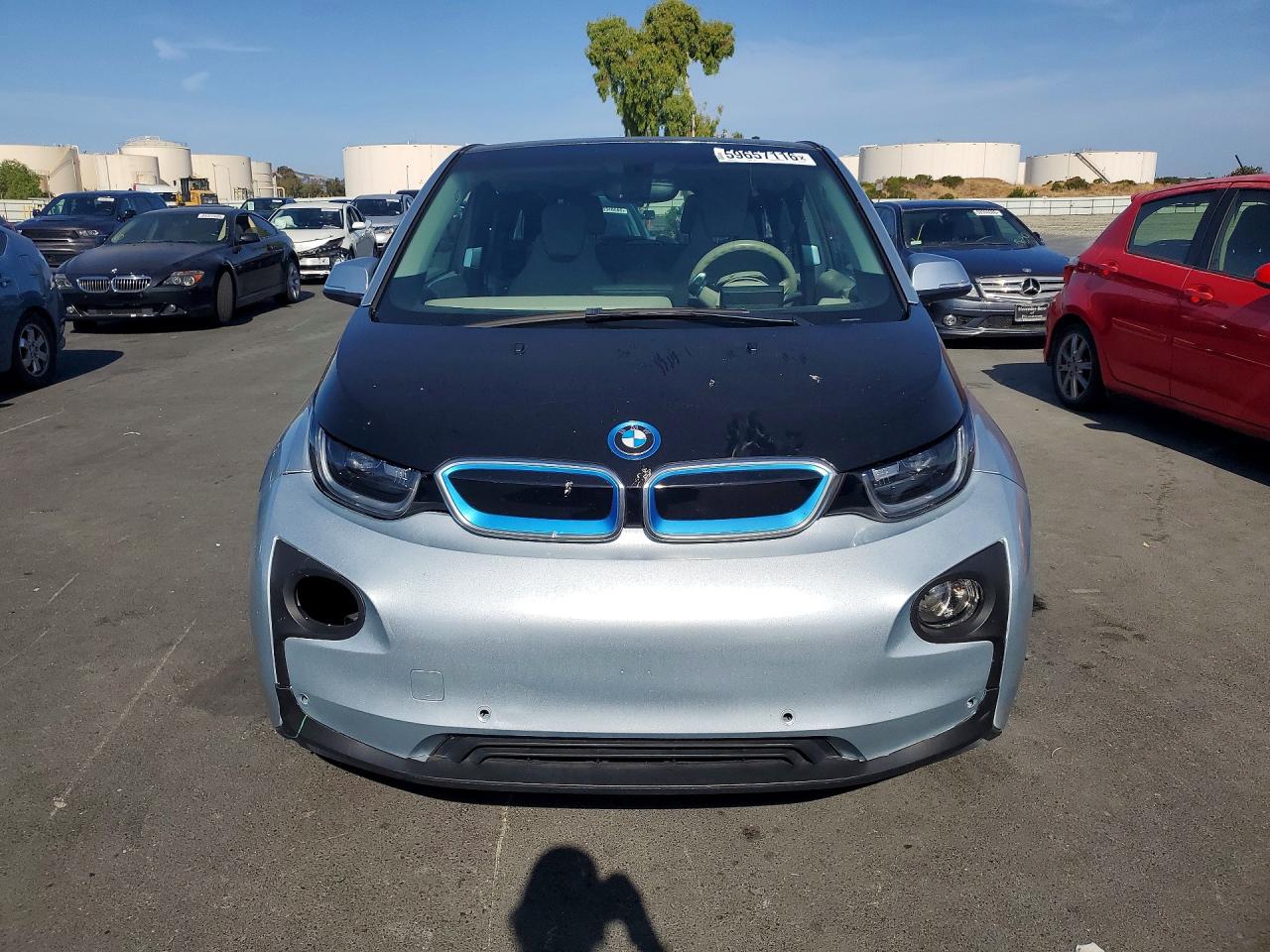 2014 Bmw I3 Bev Серебряный vin: WBY1Z2C50EV285997