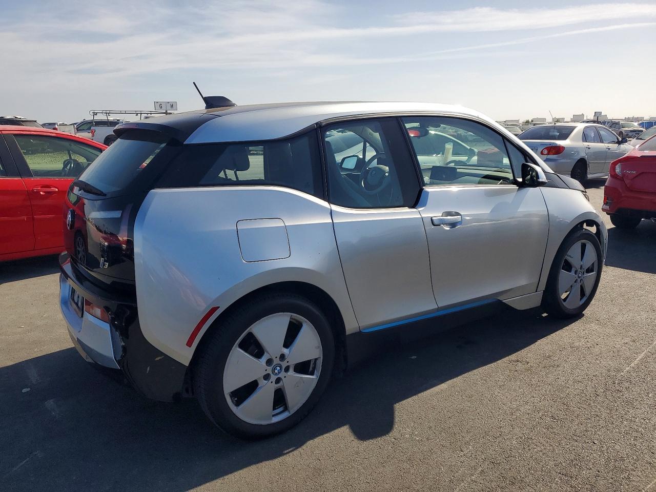 2014 Bmw I3 Bev Серебряный vin: WBY1Z2C50EV285997