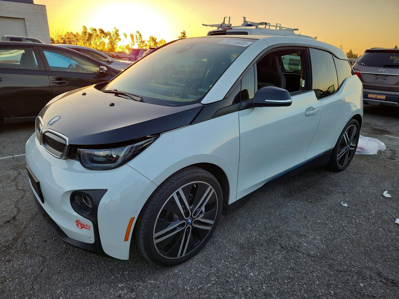 2015 Bmw I3 Bev White vin: WBY1Z2C50FV286746