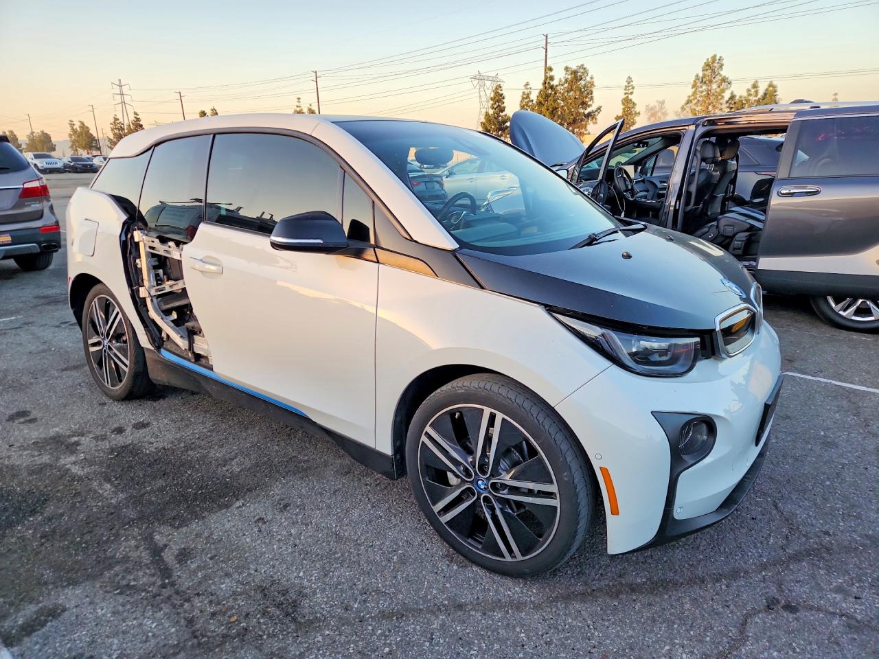 2015 Bmw I3 Bev White vin: WBY1Z2C50FV286746